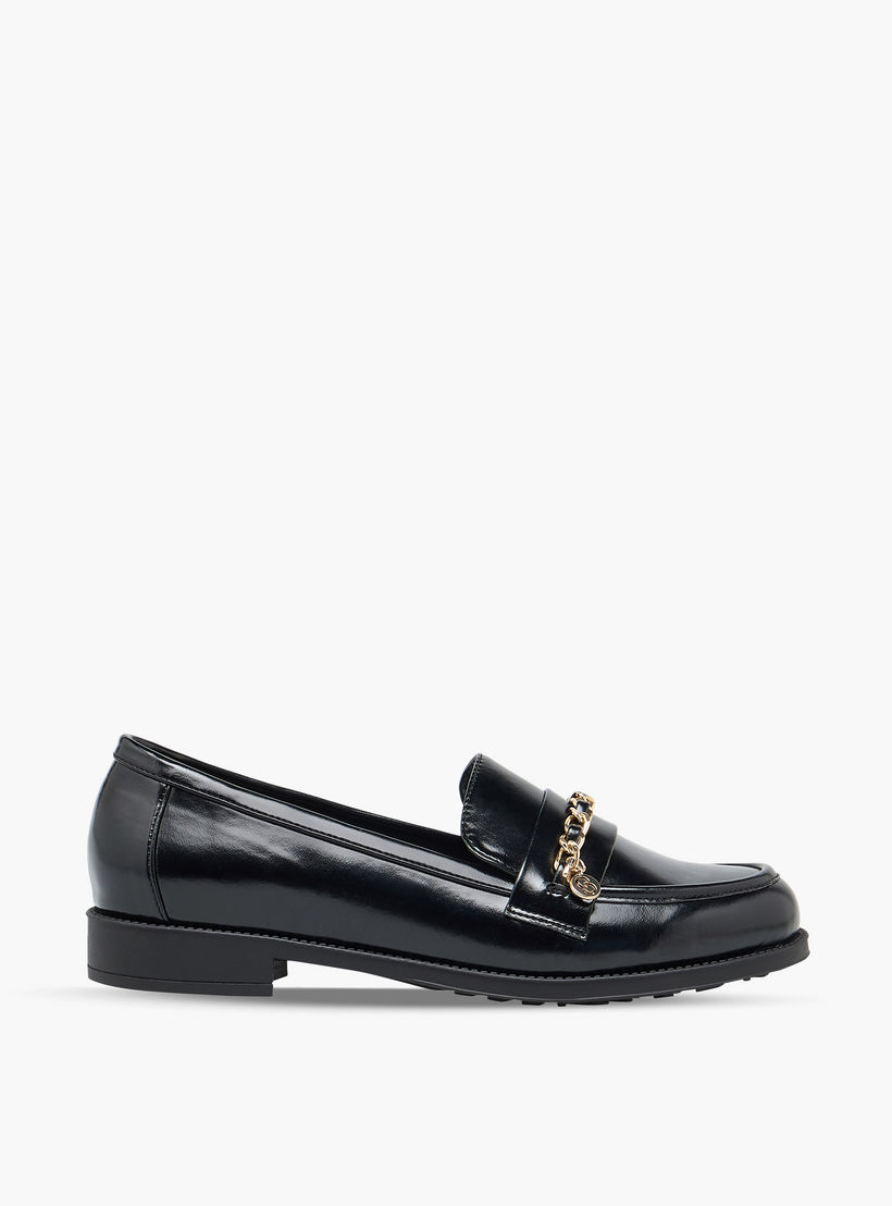 Celeste Women Metal Accent Loafers-women-shoes-flats-loafers-image-3