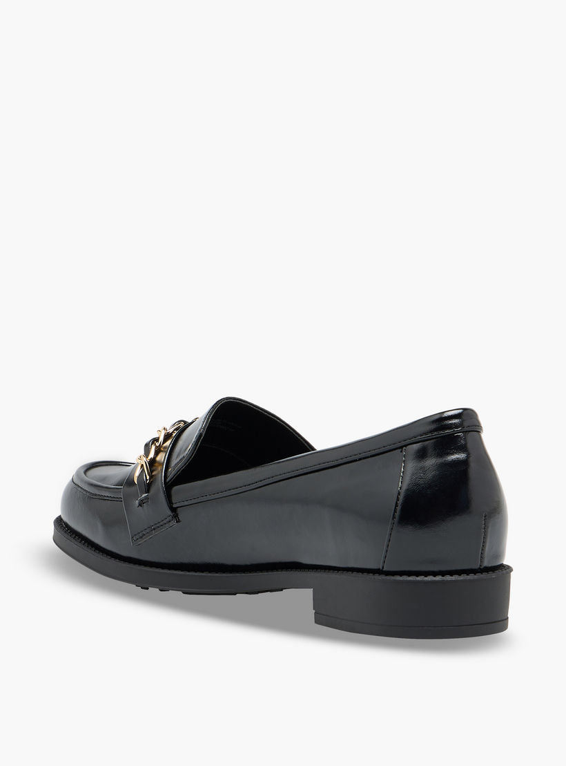 Celeste Women Metal Accent Loafers-women-shoes-flats-loafers-image-5