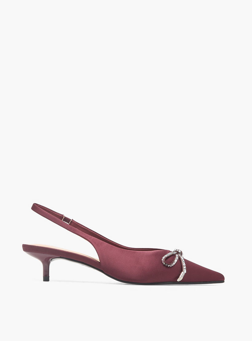 Celeste Women Embellished Slingback Kitten Heel Shoes-women-shoes-heels-image-3