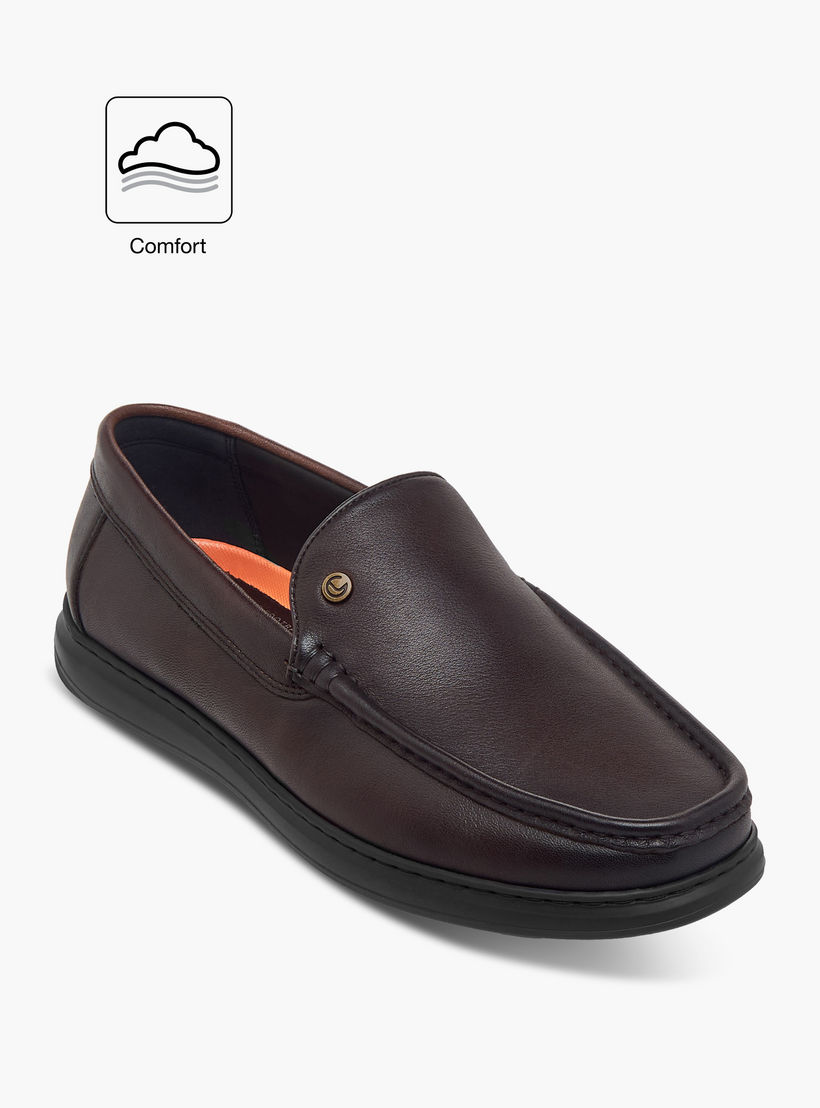 Le Confort Solid Slip-On Comfort Moccasins-men-shoes-formalshoes-image-2