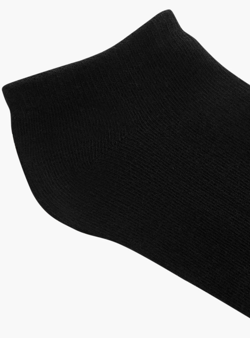 Gloo Textured Ankle Length Socks - Set of 5-women-socksandstockings-image-5