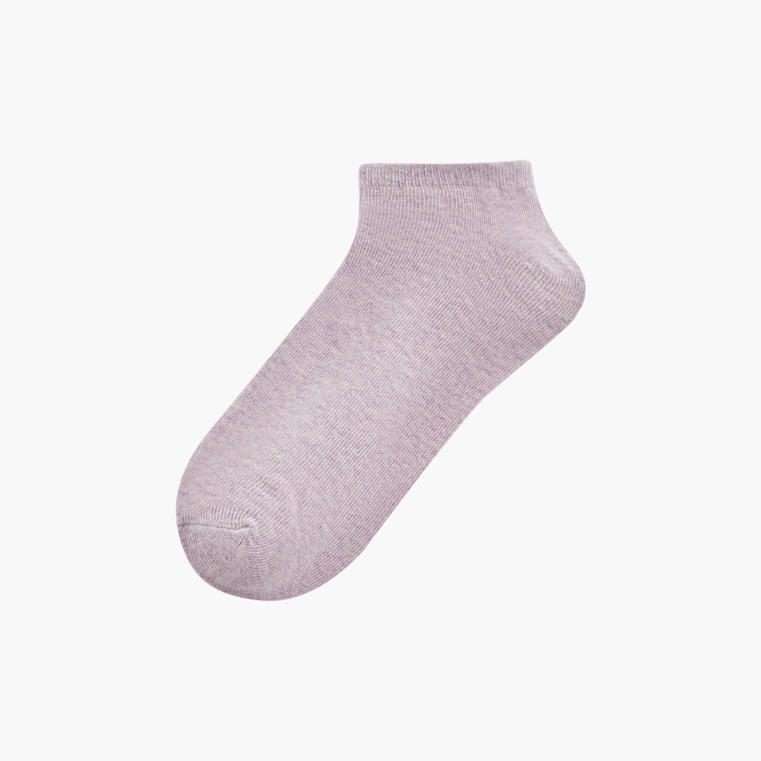 Gloo Solid Ankle Length Socks - Set of 5-women-socksandstockings-image-2