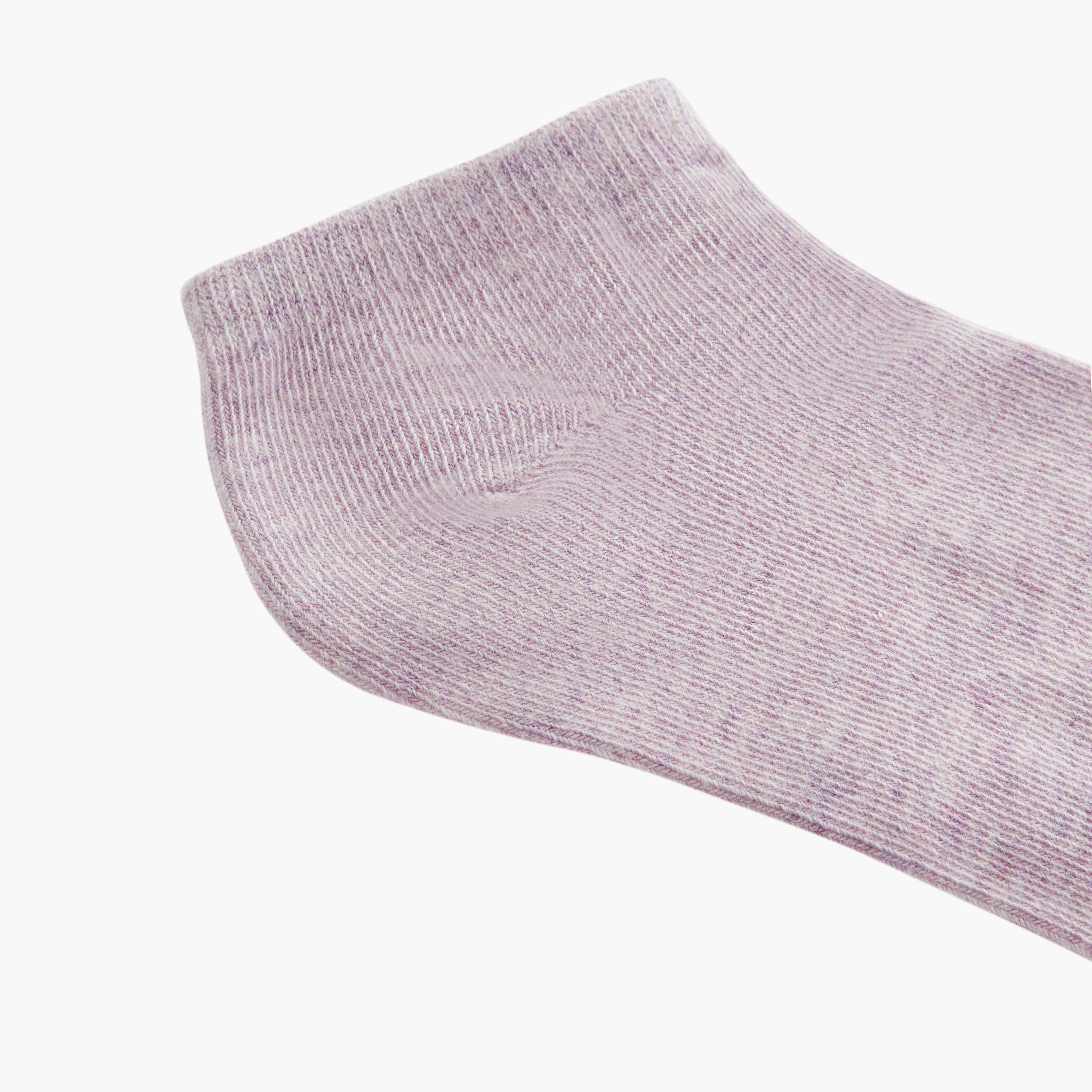 Gloo Solid Ankle Length Socks - Set of 5-women-socksandstockings-image-5