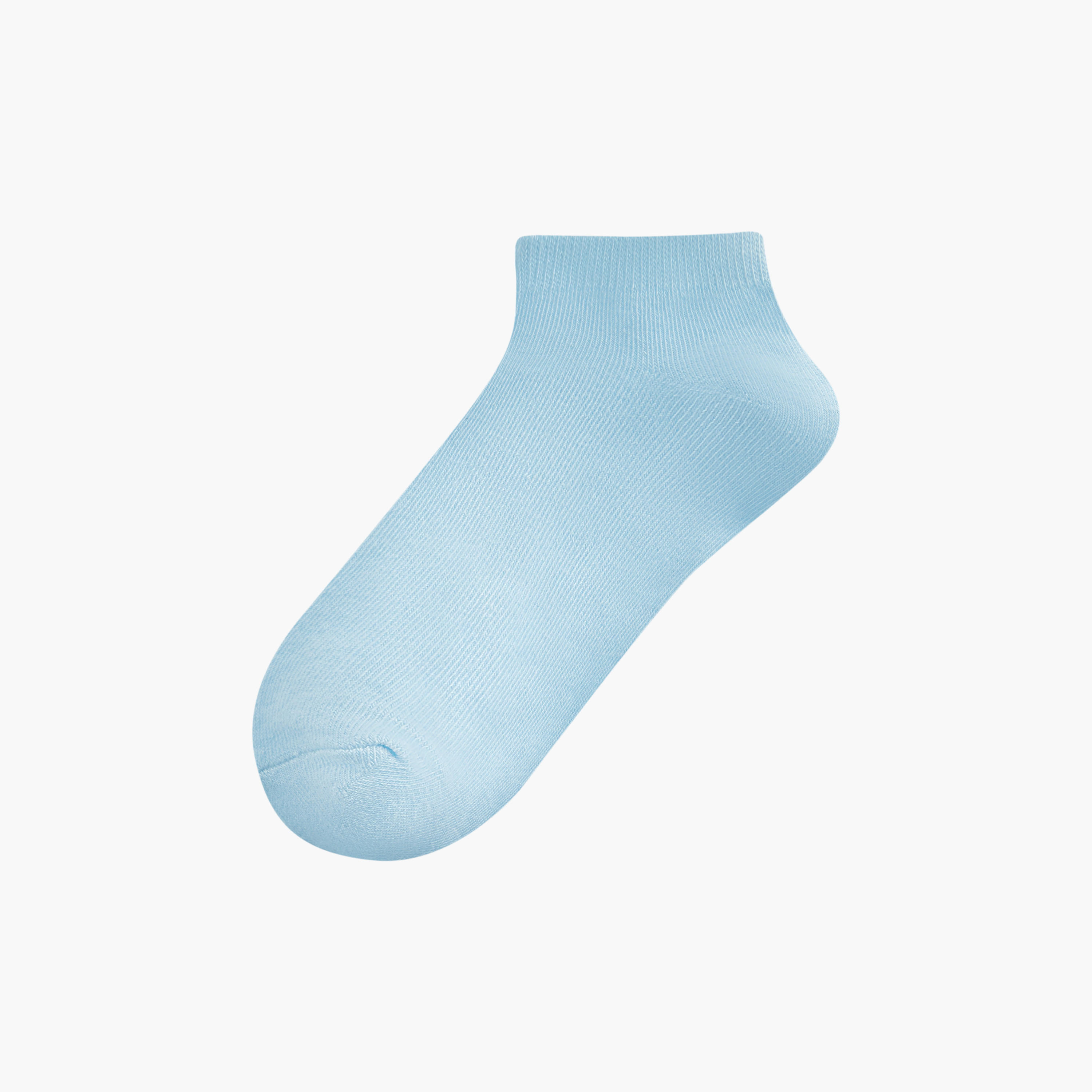Gloo Solid Ankle Length Socks - Set of 5-women-socksandstockings-image-2