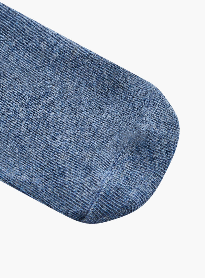 Gloo Solid Ankle Length Socks - Set of 5-women-socksandstockings-image-3