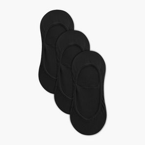 Gloo Solid No Show Socks - Set of 3-women-image-1