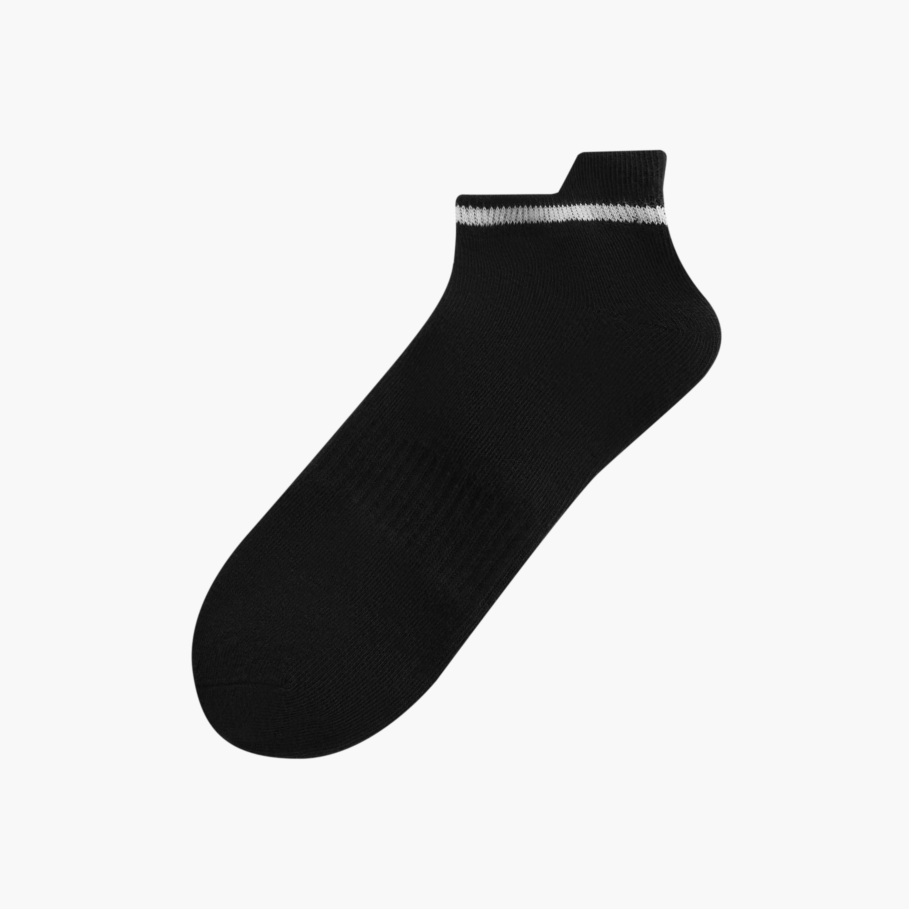 Gloo Solid Ankle Length Socks - Set of 5-women-socksandstockings-image-2