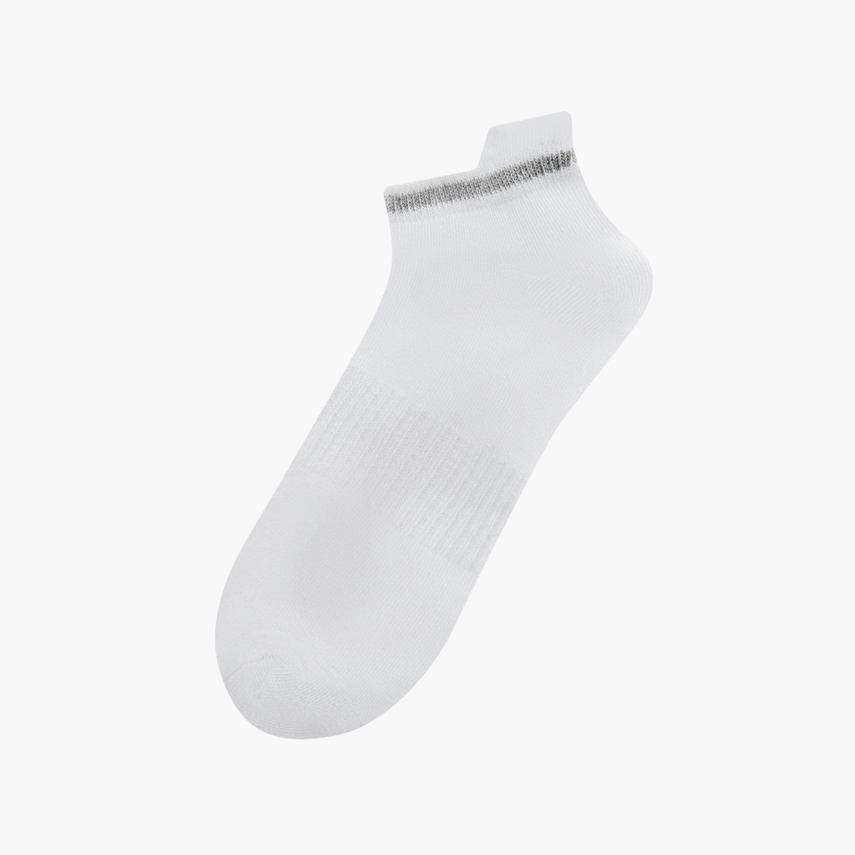 Gloo Solid Ankle Length Socks - Set of 5-women-socksandstockings-image-2