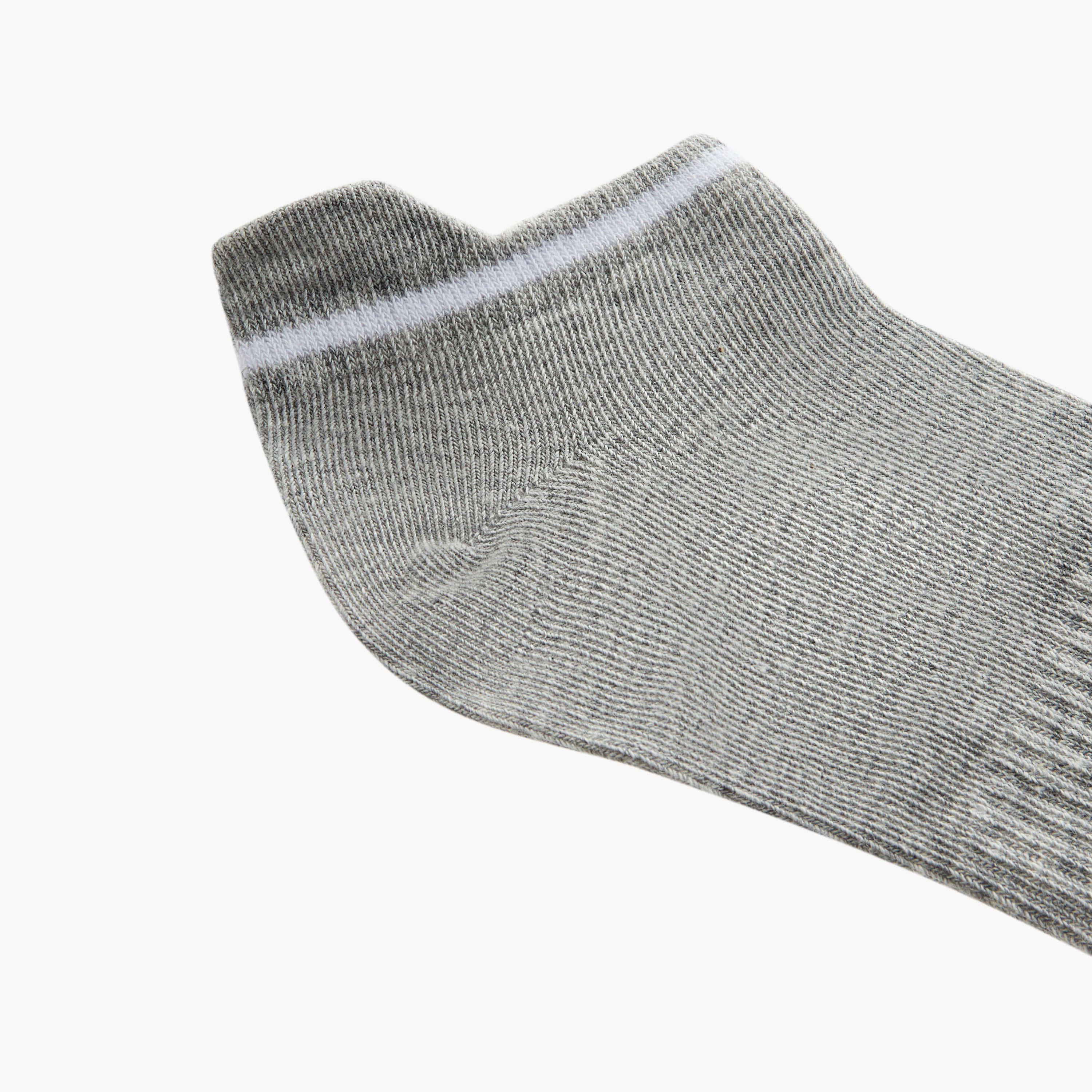Gloo Solid Ankle Length Socks - Set of 5-women-socksandstockings-image-5