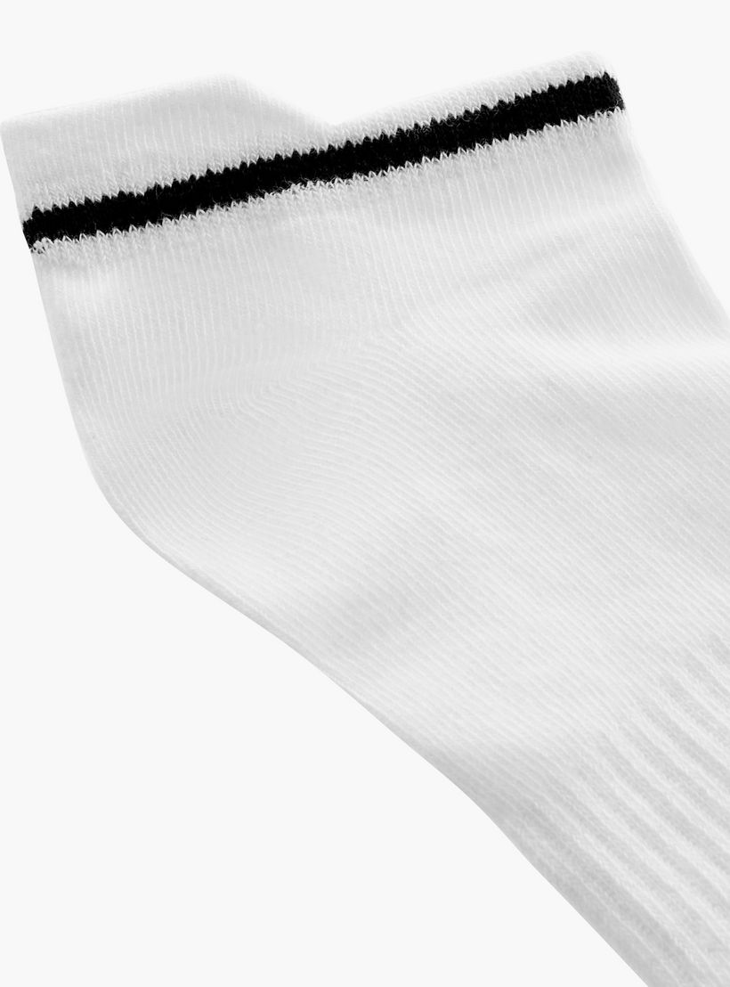 Gloo Solid Ankle Length Socks - Set of 5-women-socksandstockings-image-5