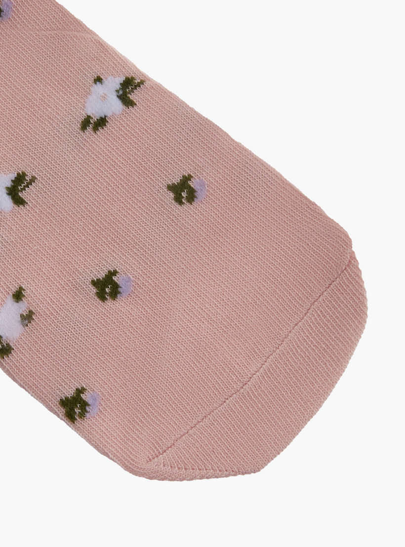 Gloo Pack of 5 Ankle Length Cotton Socks-women-socksandstockings-image-5