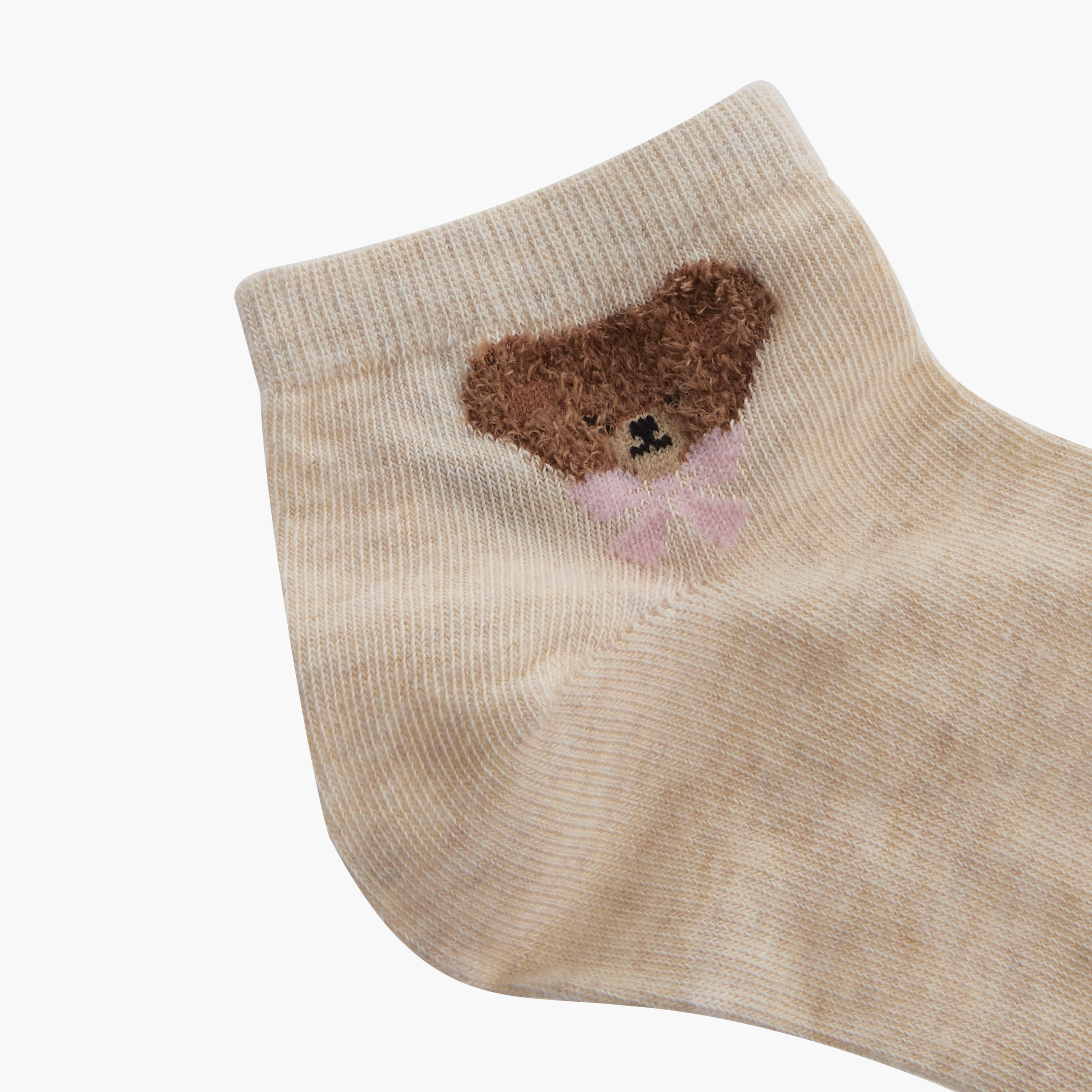 Gloo Pack of 5 Ankle Length Cotton Socks-women-socksandstockings-image-3