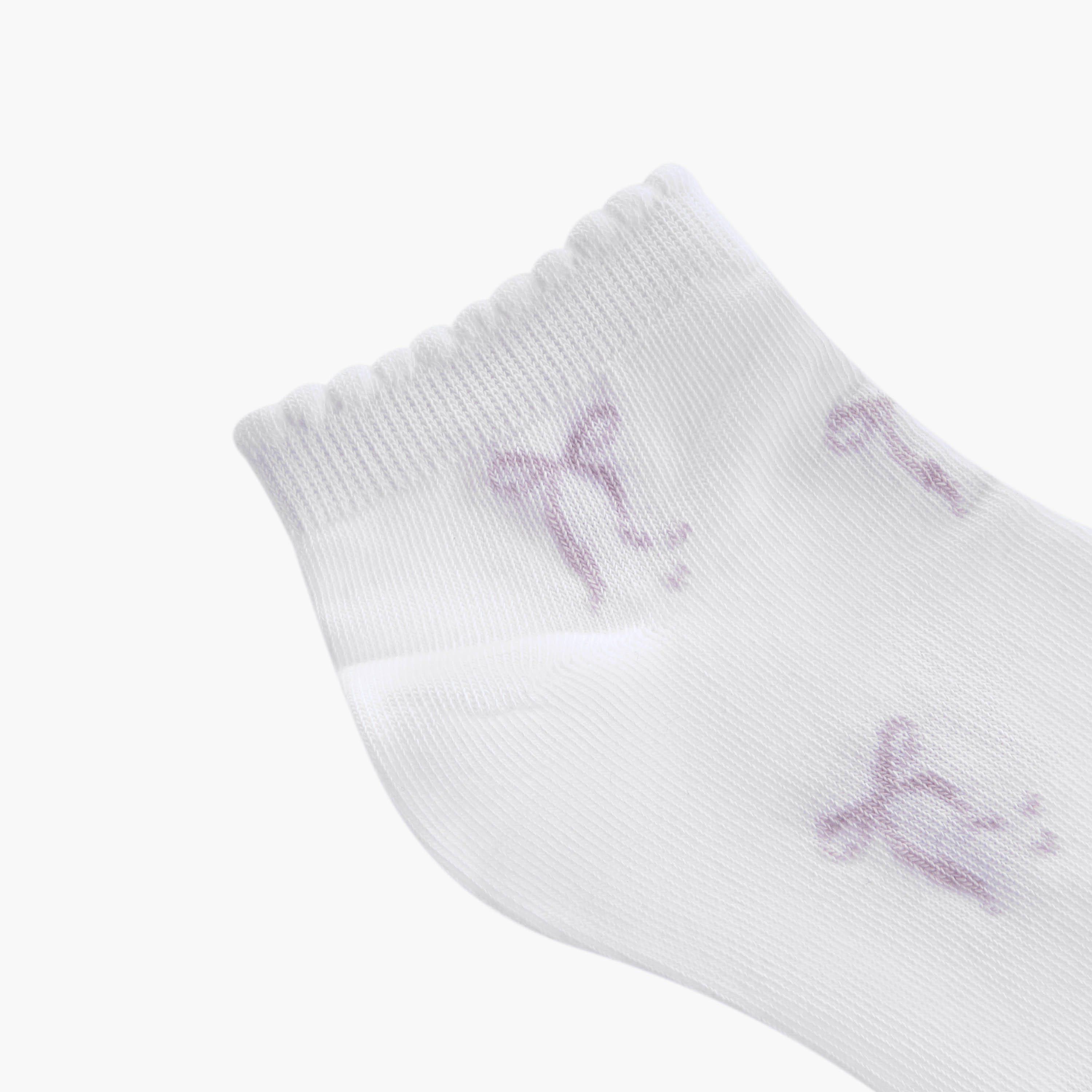 طقم من 5 - جوارب قطن طول الكاحل من جلوو-women-socksandstockings-image-3