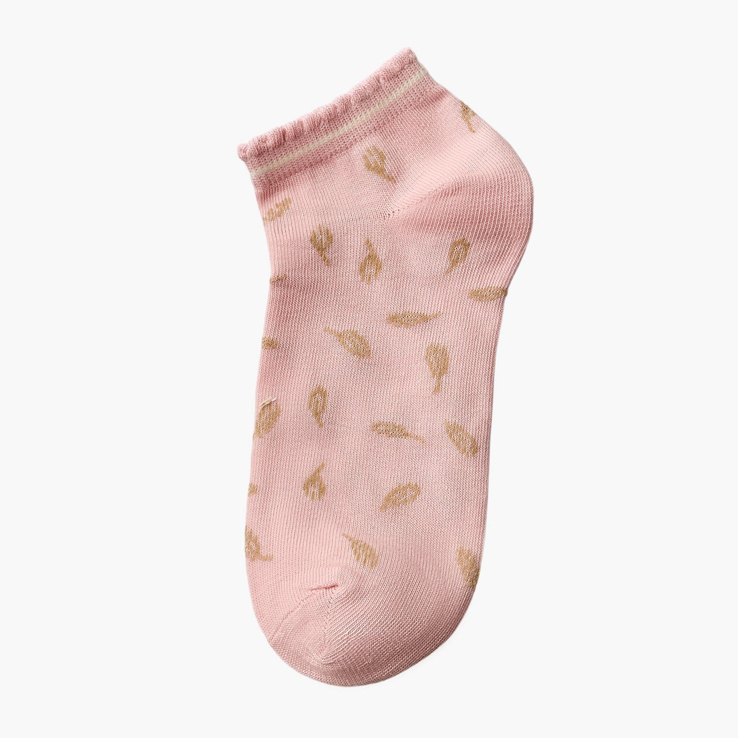 Gloo Pack of 5 Ankle Length Cotton Socks-women-socksandstockings-image-4