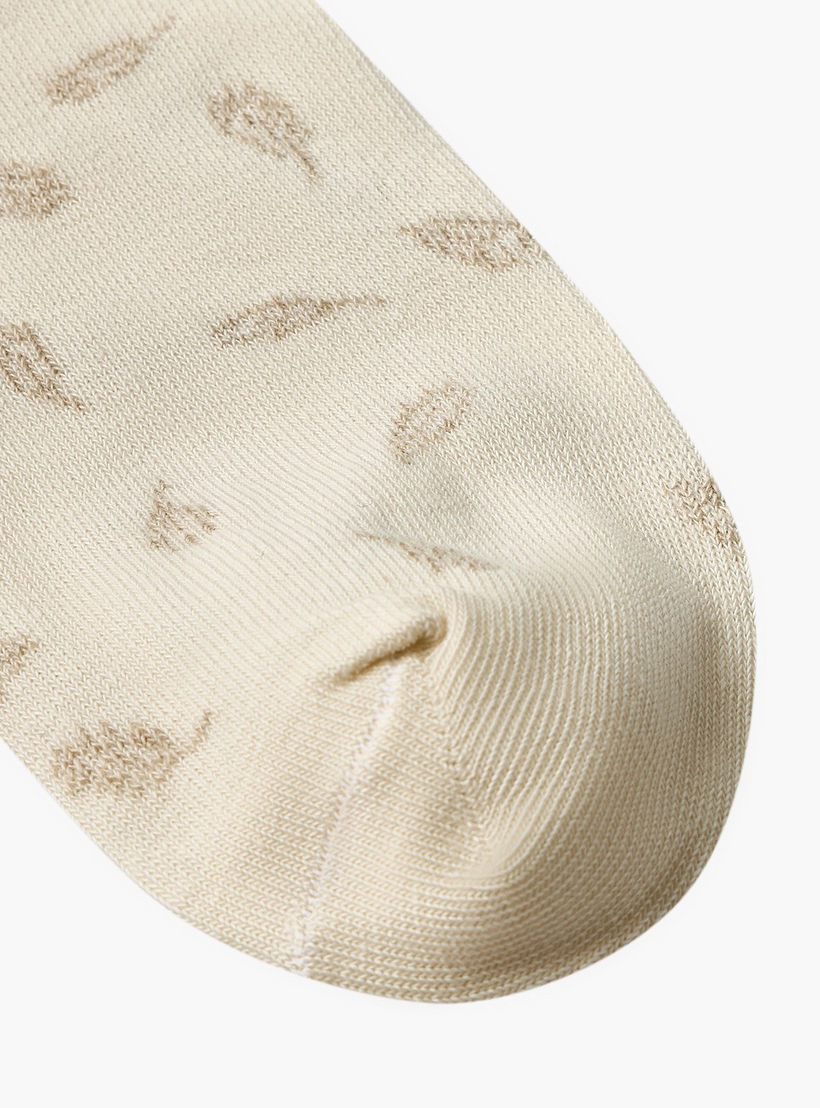 Gloo Pack of 5 Ankle Length Cotton Socks-women-socksandstockings-image-9