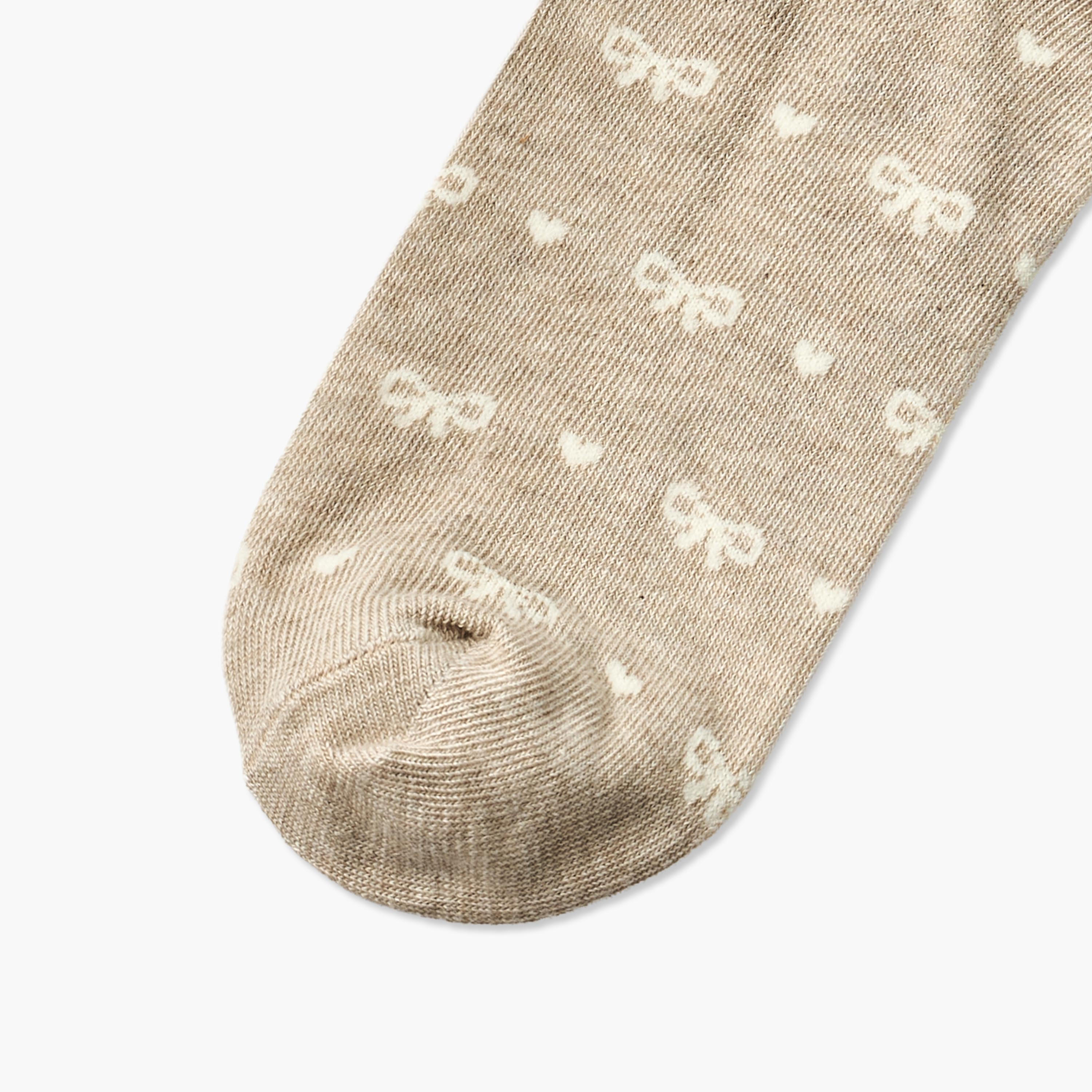 Gloo Pack of 5 Ankle Length Cotton Socks-women-socksandstockings-image-5