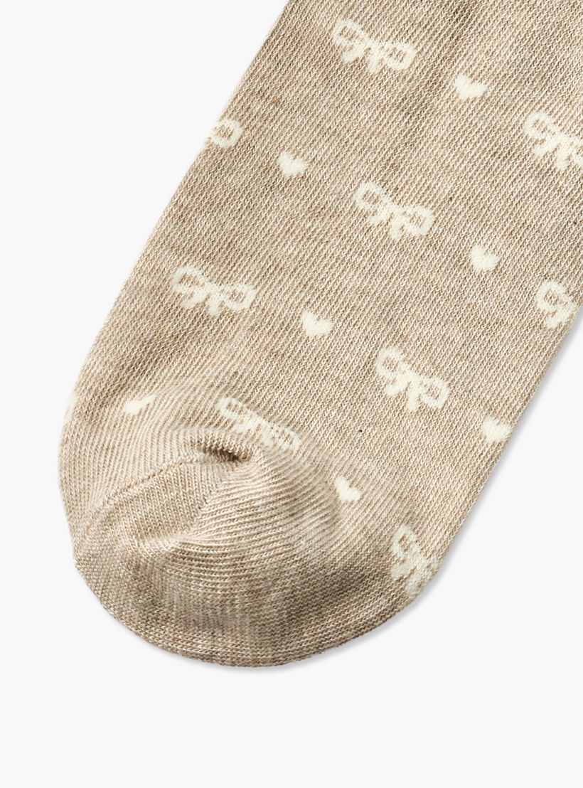 Gloo Pack of 5 Ankle Length Cotton Socks-women-socksandstockings-image-5