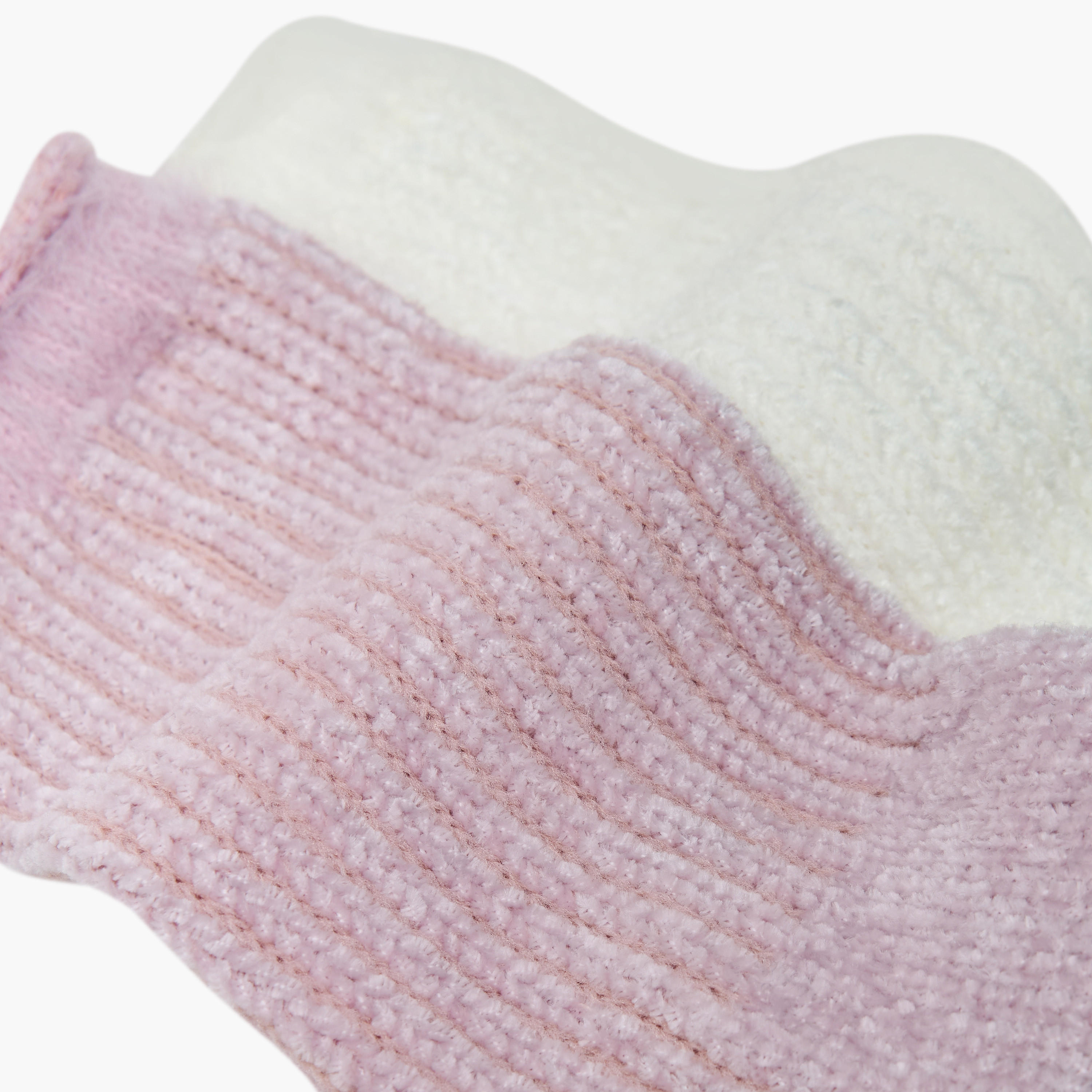 Gloo Textured Crew Length Cushioned Socks - Set of 2-women-socksandstockings-image-4