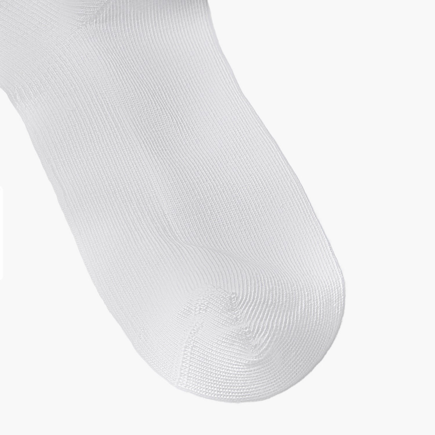 Gloo Pack of 5 Textured Ankle Length Socks with Scalloped Hem-women-socksandstockings-image-4