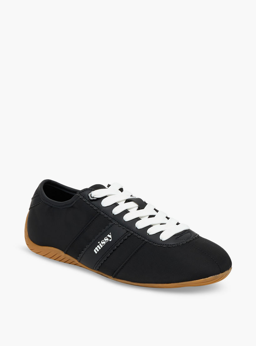 Missy Women Scallop Trim Lace-Up Ankle Sneakers-women-shoes-sneakers-image-2