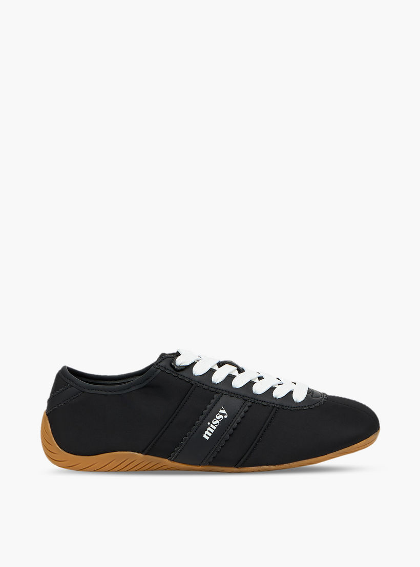 Missy Women Scallop Trim Lace-Up Ankle Sneakers-women-shoes-sneakers-image-3