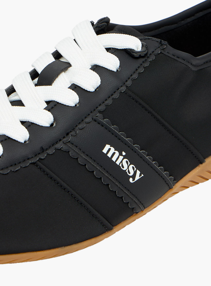 Missy Women Scallop Trim Lace-Up Ankle Sneakers-women-shoes-sneakers-image-4
