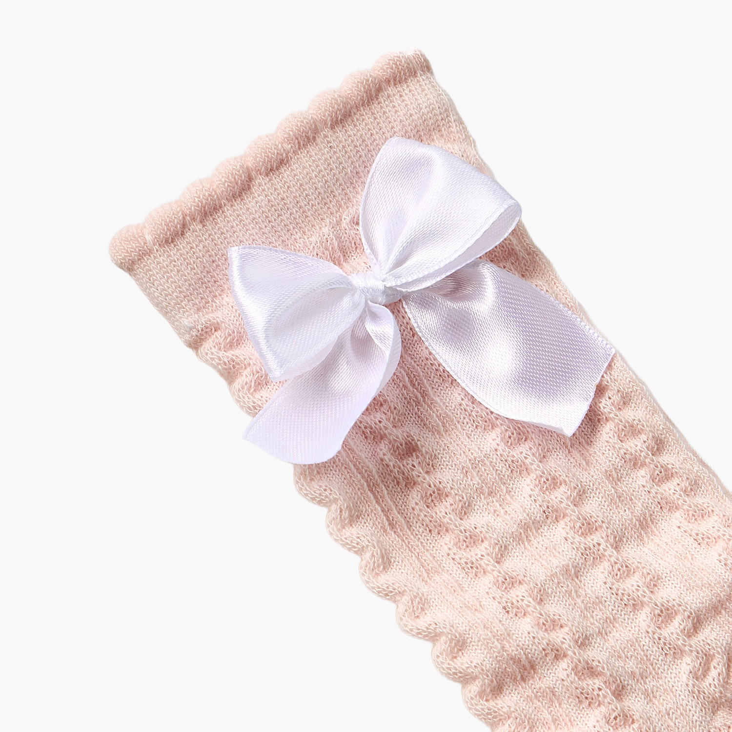 Little Missy Pack of 2 Girls Non Terry Socks Crew Length-girls-accessories-socks-image-4