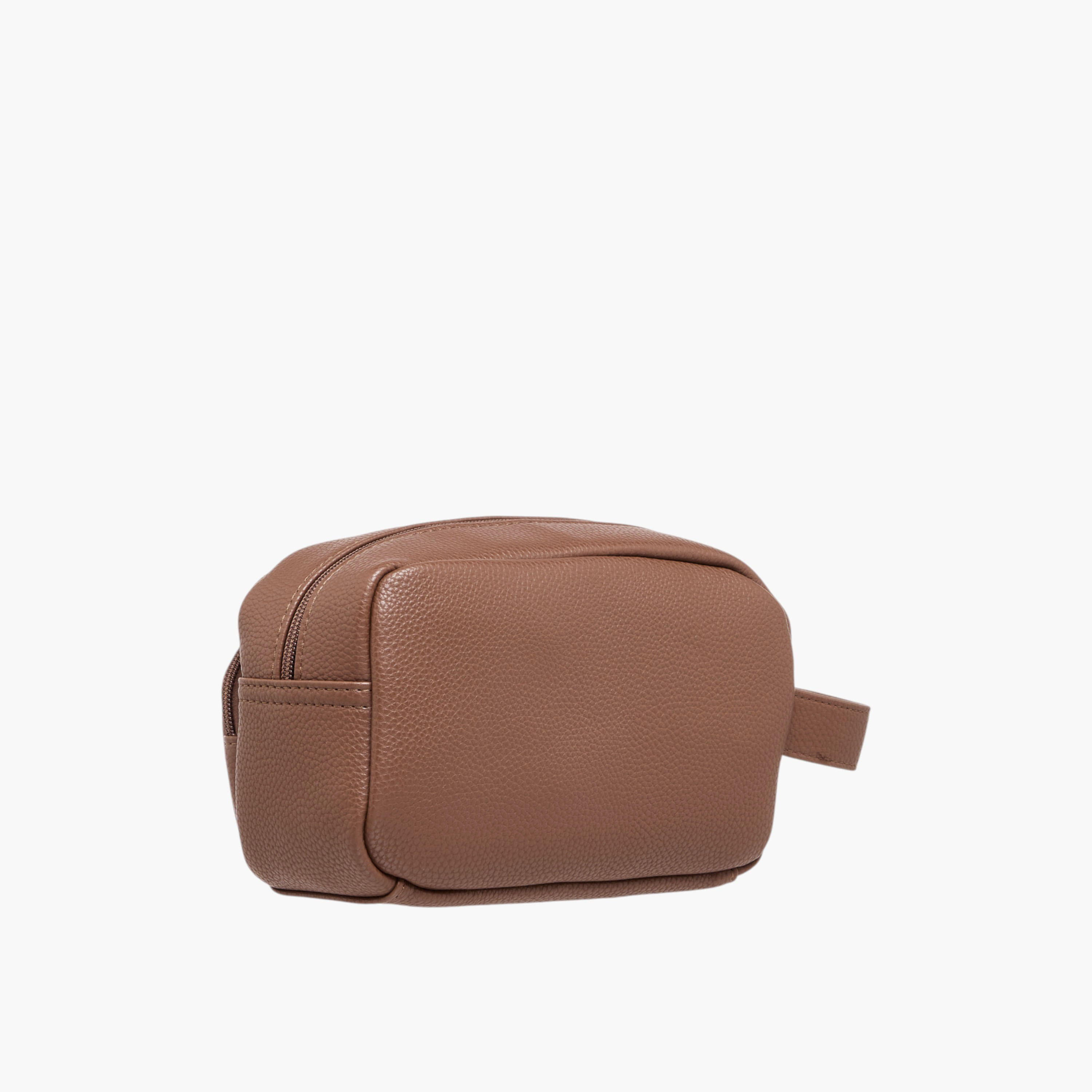 شنطة صغيرة سادة بسحاب إغلاق من إل بي إل بواسطة شو إكسبريس-travel-accessories-image-2