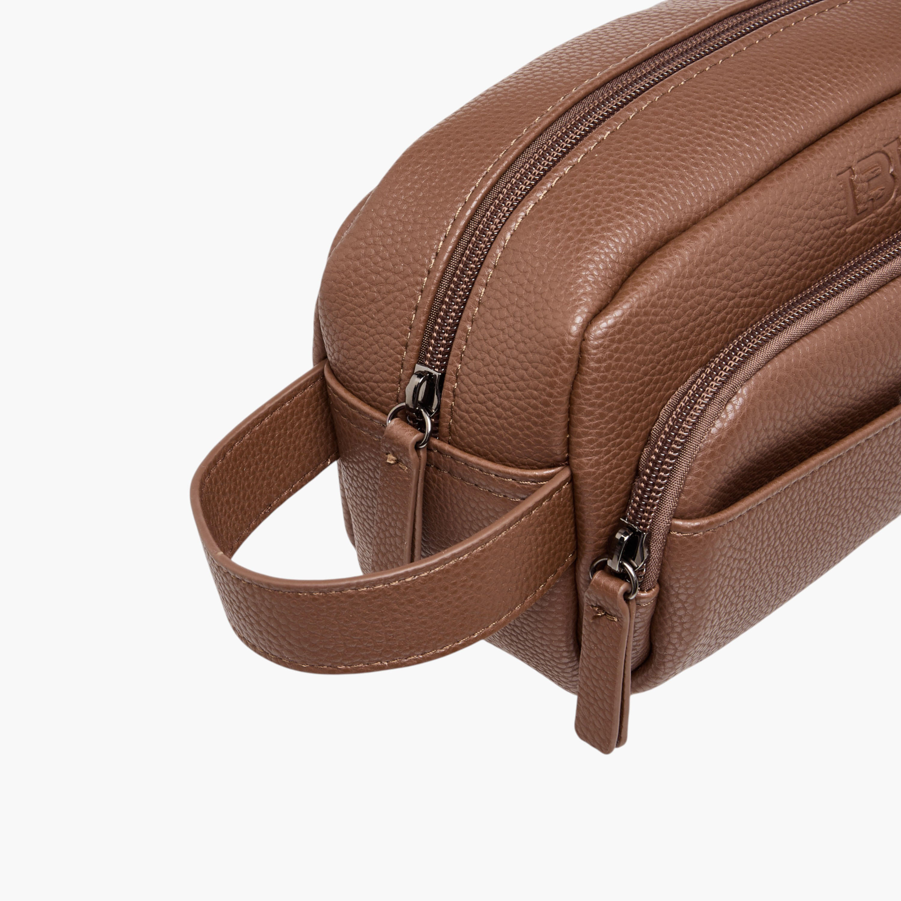 شنطة صغيرة سادة بسحاب إغلاق من إل بي إل بواسطة شو إكسبريس-travel-accessories-image-3