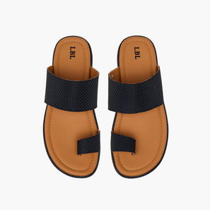 LBL by Shoexpress Textured Slip-On Arabic Sandals-men-shoes-sandals-image-1