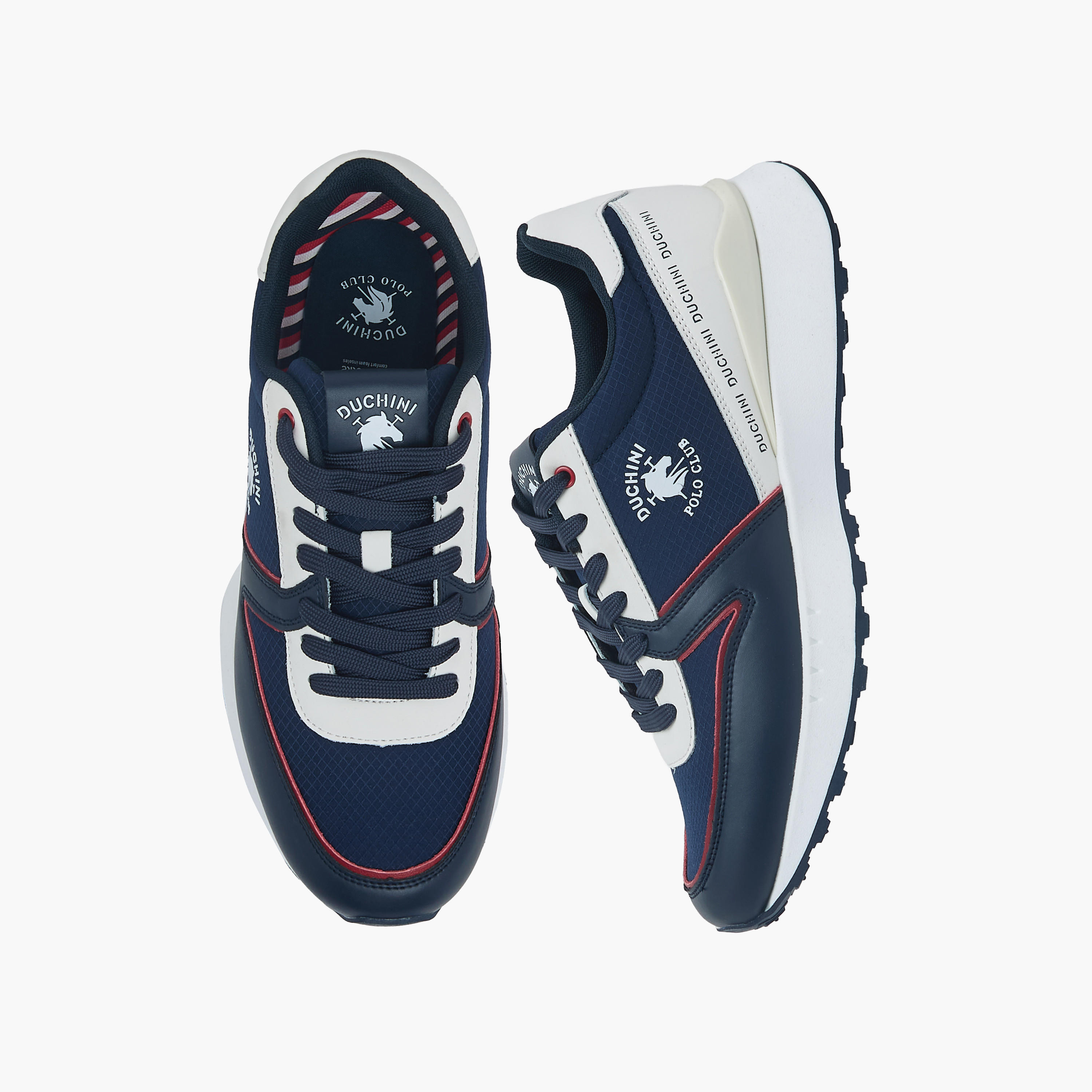 Duchini Polo Club Men Lace-Up Ankle Sneakers-men-shoes-sneakers-image-1