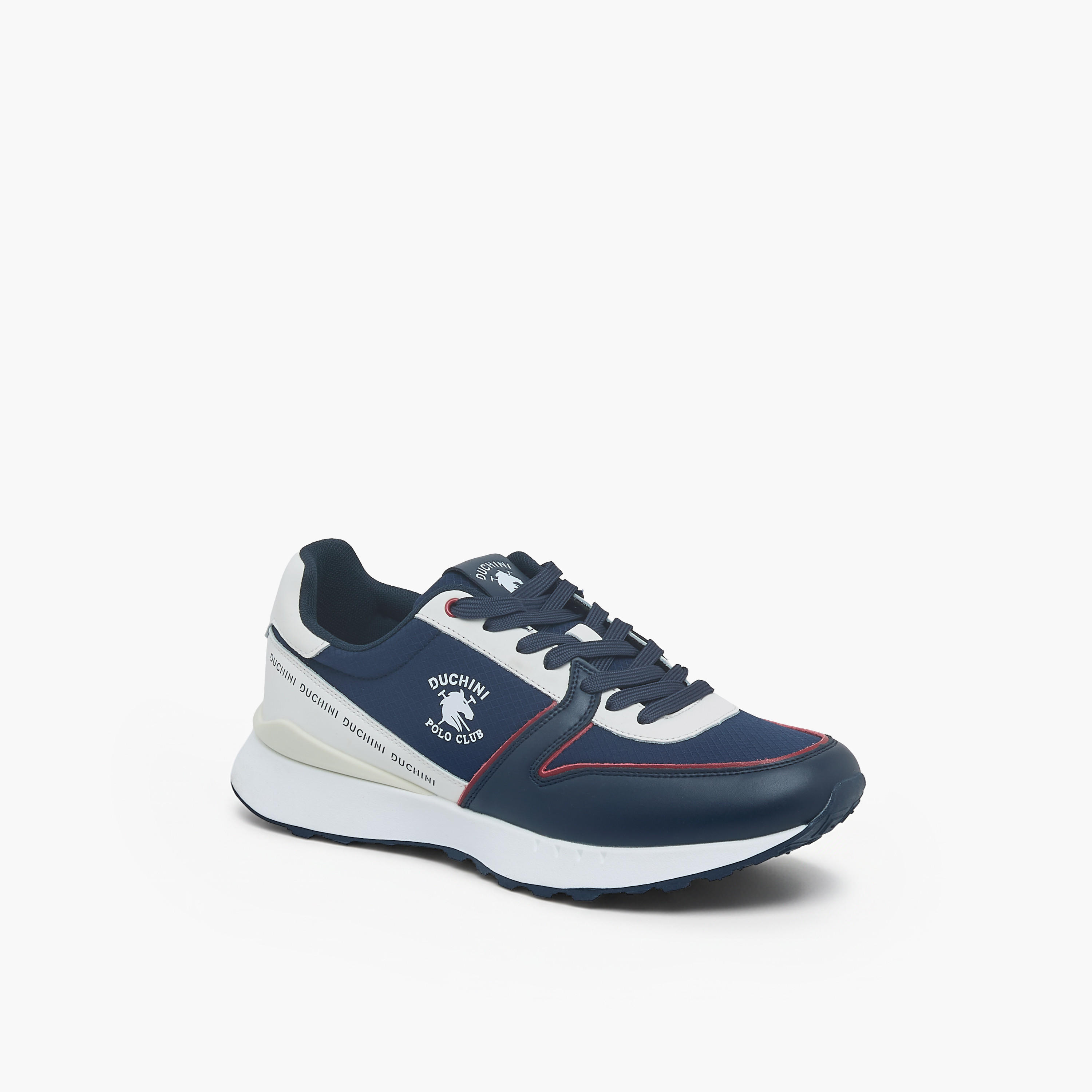 Duchini Polo Club Men Lace-Up Ankle Sneakers-men-shoes-sneakers-image-2