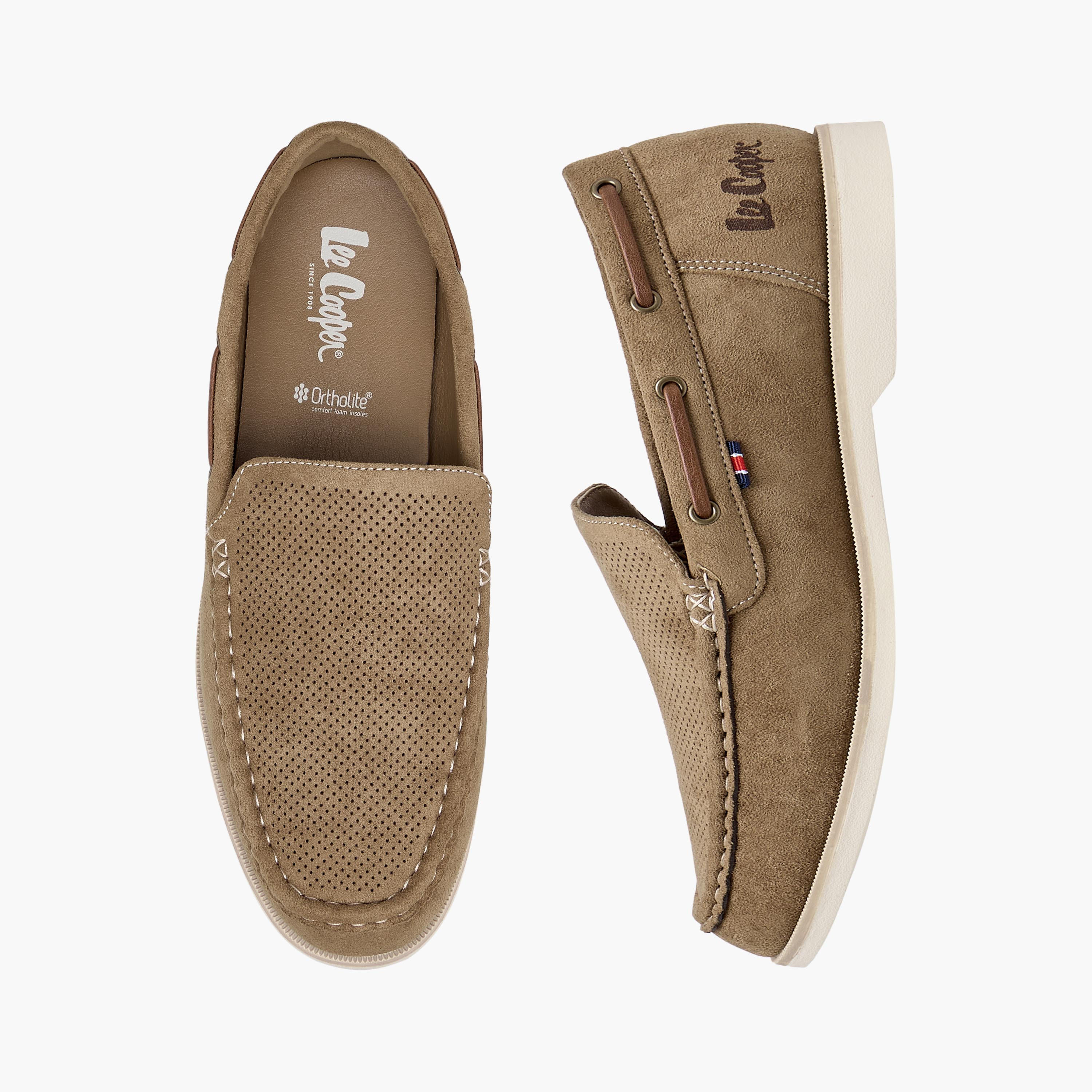 Lee Cooper Men Perforated Loafers-men-shoes-loafersandmoccasins-image-1