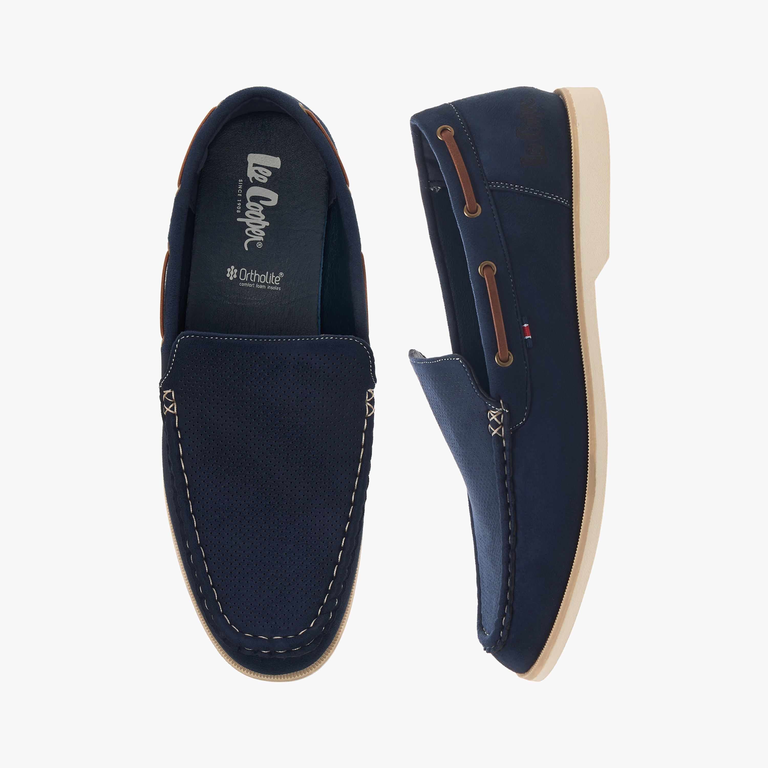 Lee Cooper Men Ortholite Slip-On Loafers-men-shoes-loafersandmoccasins-image-1