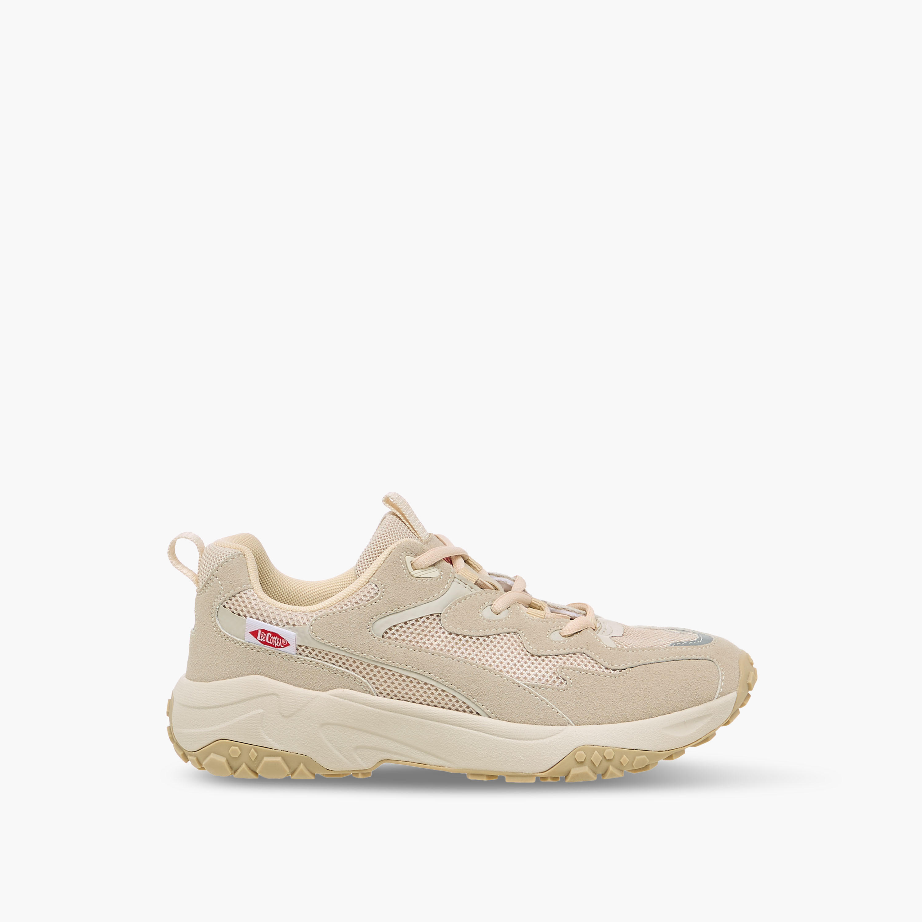 حذاء سنيكرز بطول الكاحل ورباط وألواح للنساء من لي كوبر-women-shoes-sneakers-image-4
