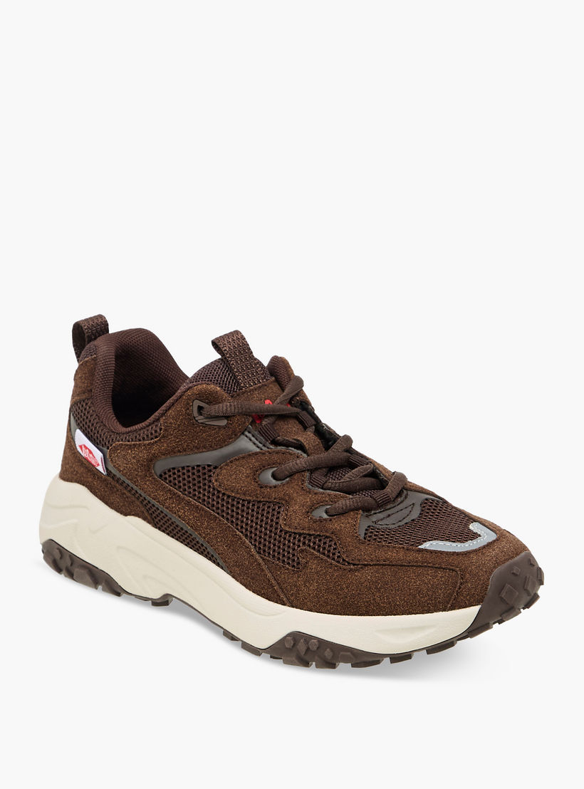 Lee Cooper Women Panelled Lace-Up Ankle Sneakers-women-shoes-sneakers-image-2