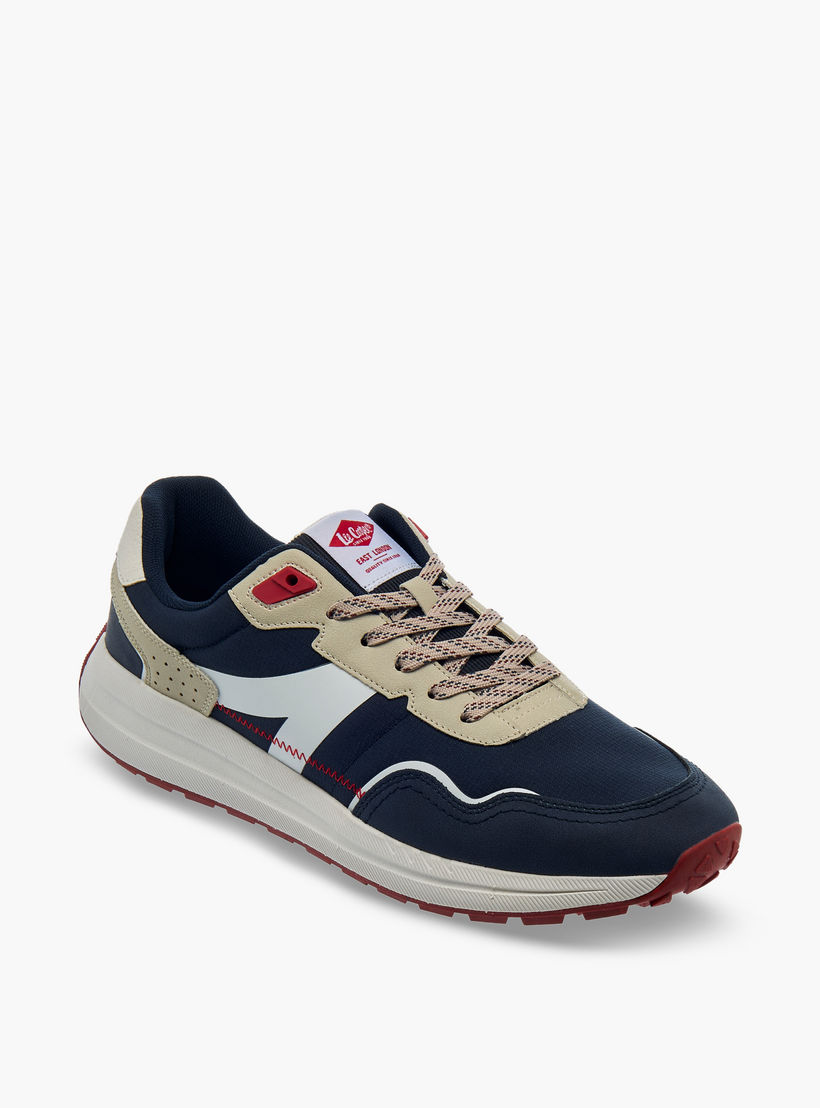 حذاء سنيكرز بطول الكاحل ورباط إغلاق للرجال من لي كوبر-men-shoes-sneakers-image-2