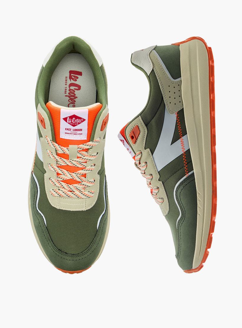 حذاء سنيكرز بطول الكاحل ورباط إغلاق للرجال من لي كوبر-men-shoes-sneakers-image-1