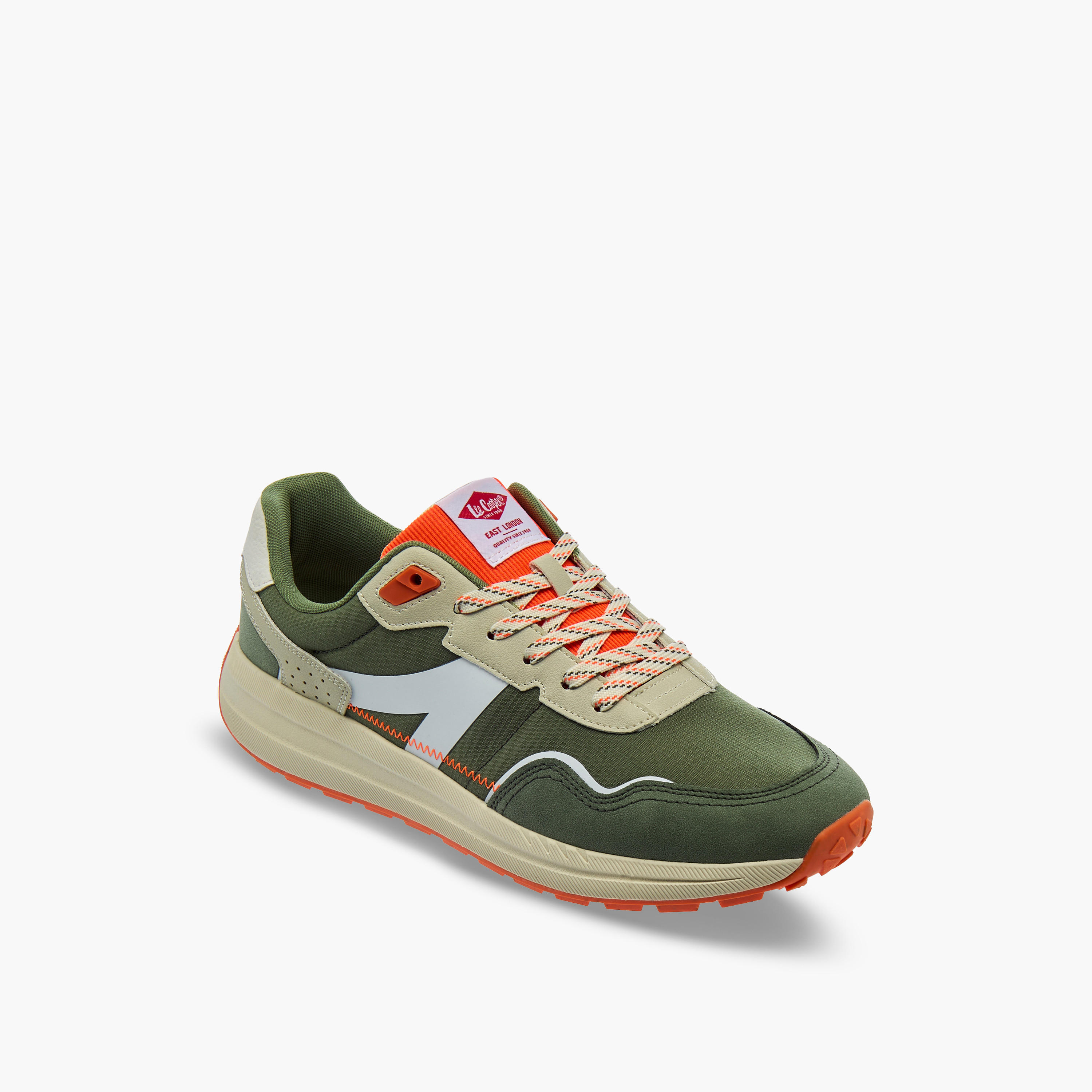 حذاء سنيكرز بطول الكاحل ورباط إغلاق للرجال من لي كوبر-men-shoes-sneakers-image-2
