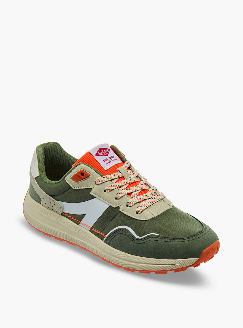 حذاء سنيكرز بطول الكاحل ورباط إغلاق للرجال من لي كوبر-men-shoes-sneakers-image-2