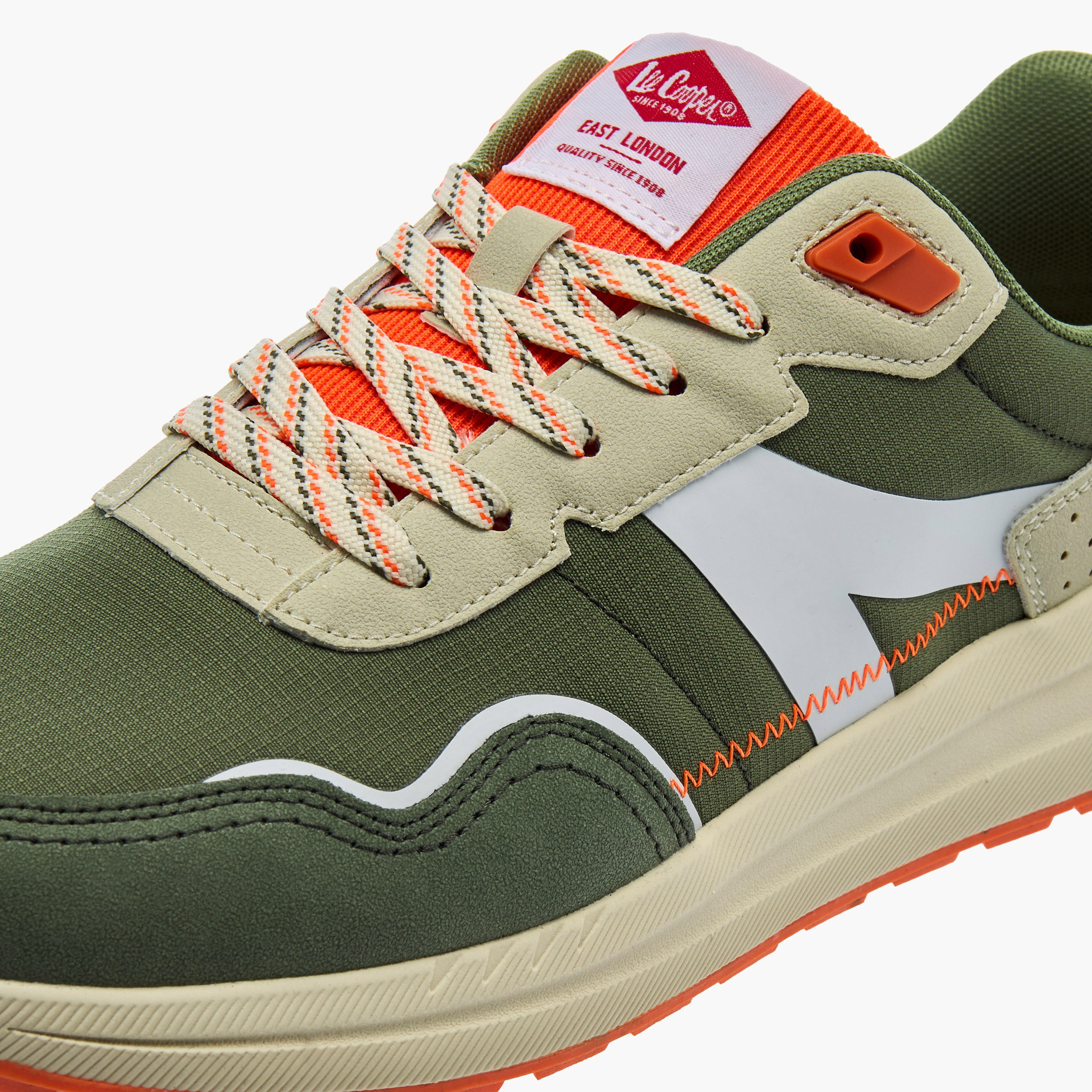 حذاء سنيكرز بطول الكاحل ورباط إغلاق للرجال من لي كوبر-men-shoes-sneakers-image-4