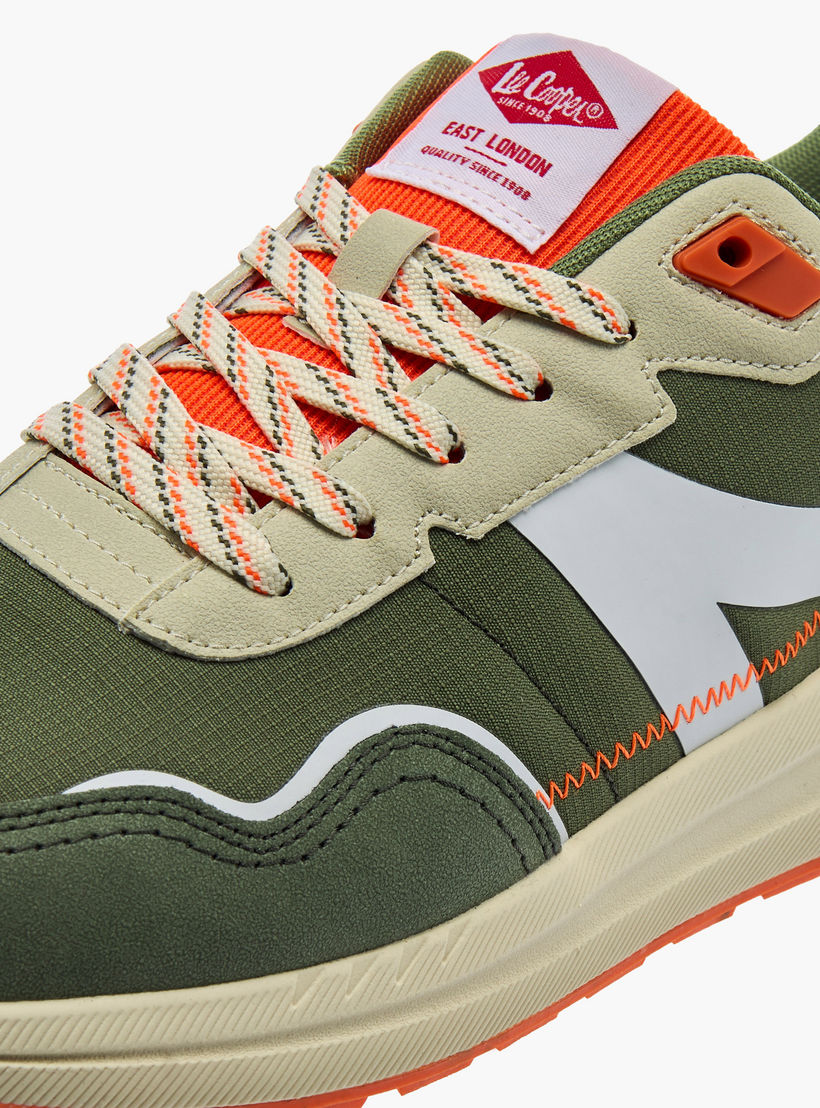 حذاء سنيكرز بطول الكاحل ورباط إغلاق للرجال من لي كوبر-men-shoes-sneakers-image-4