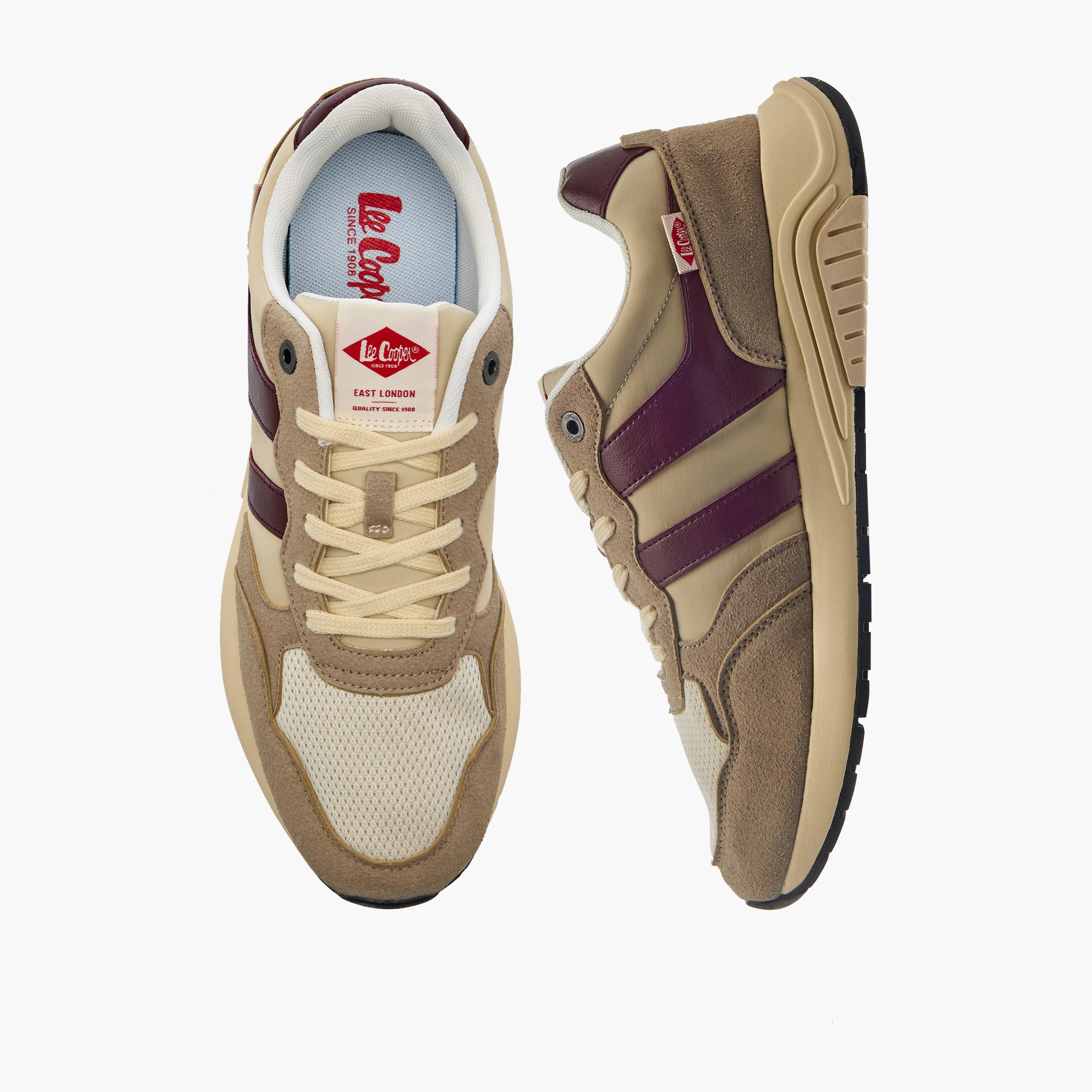 Lee Cooper Men Lace-Up Ankle Sneakers-men-shoes-sneakers-image-1
