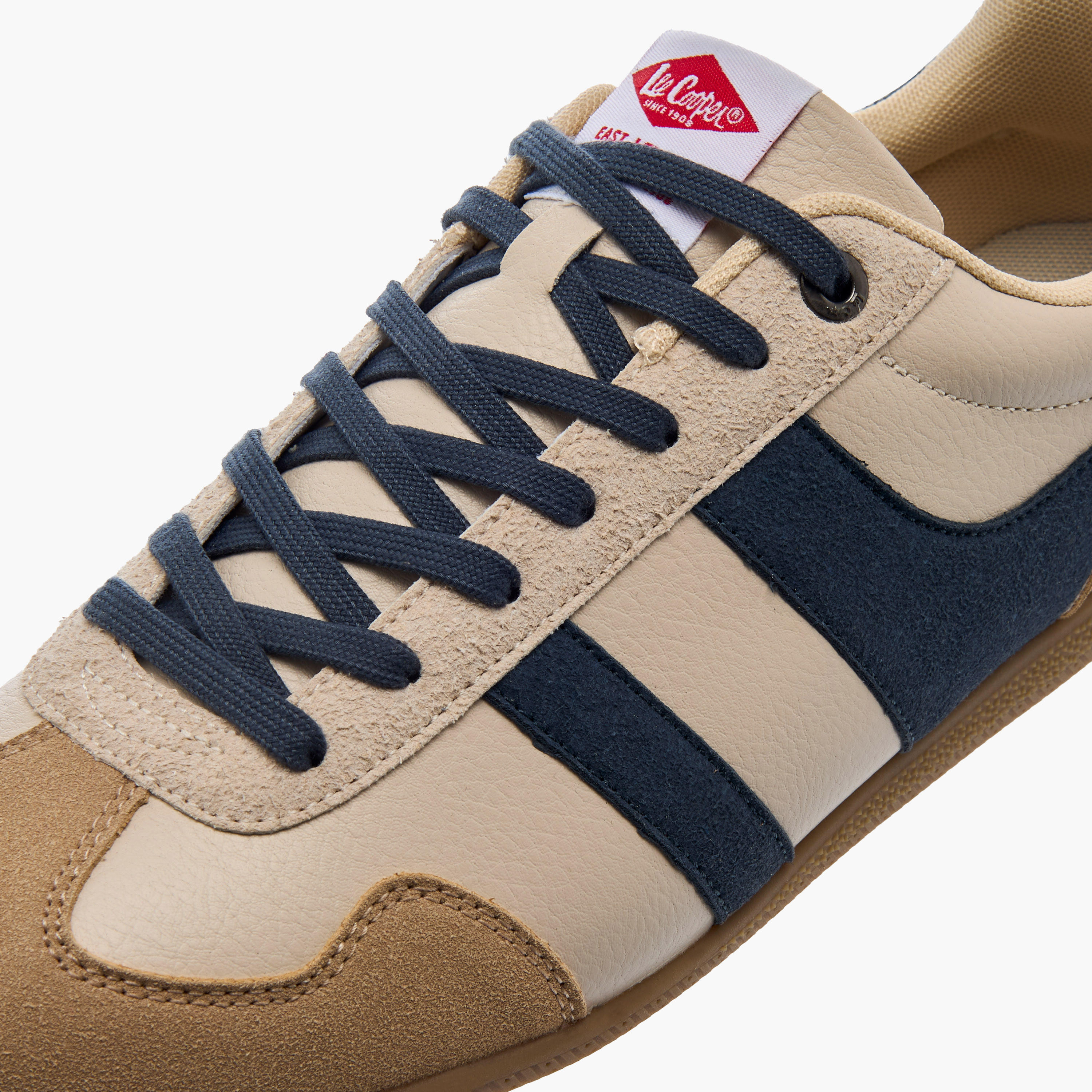حذاء سنيكرز بطول الكاحل برباط إغلاق للرجال من لي كوبر-men-shoes-sneakers-image-4