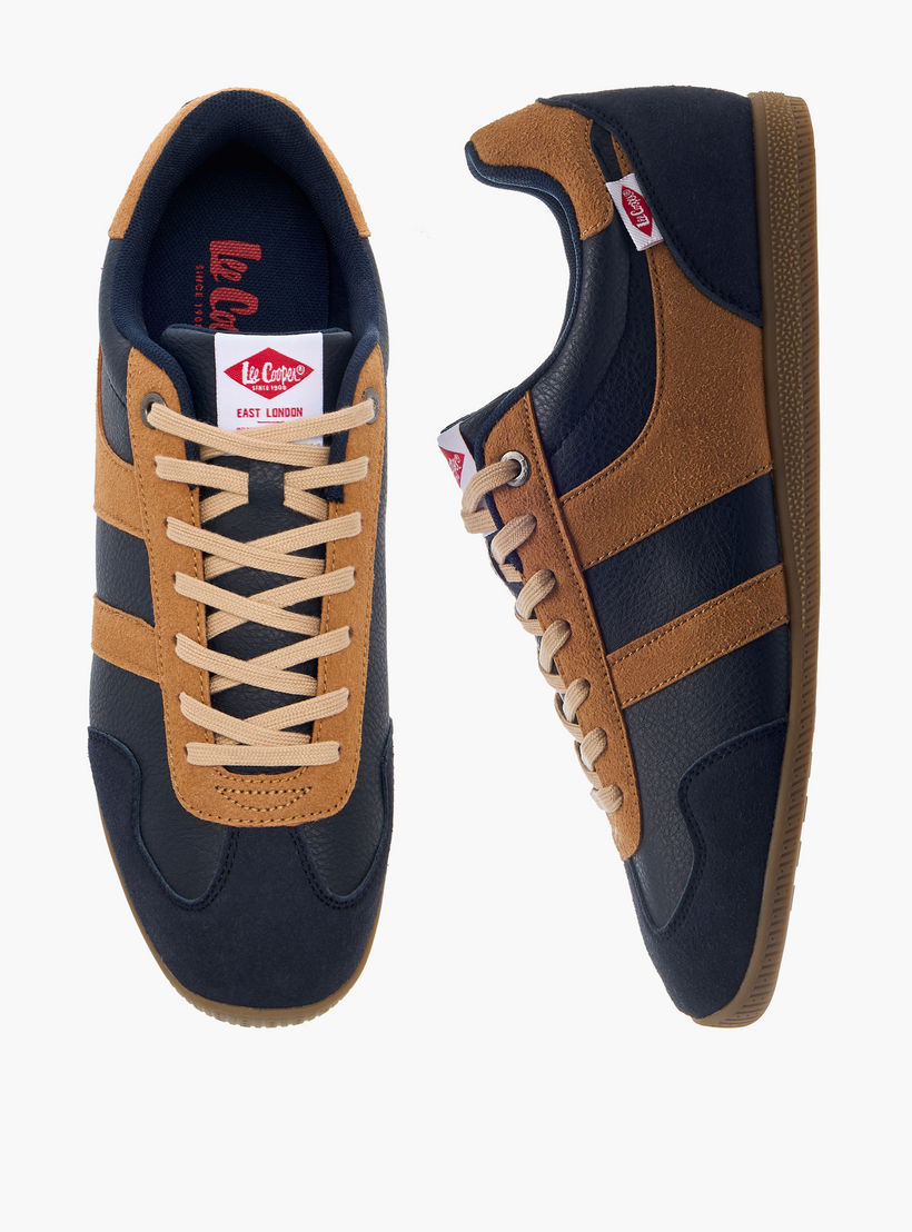 Lee Cooper Men Lace-Up Ankle Sneakers-men-shoes-sneakers-image-1