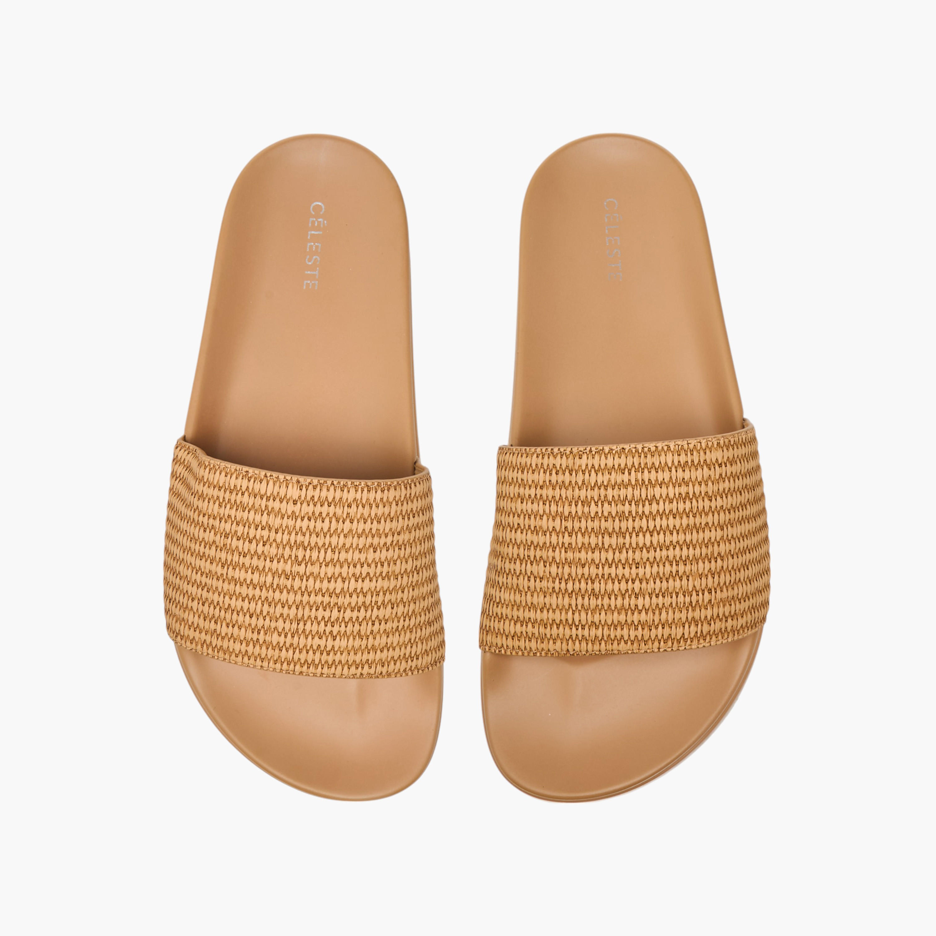 شبشب خفيف سهل الارتداء بارز الملمس للنساء من سيليست-women-shoes-flipflopsandslides-image-1