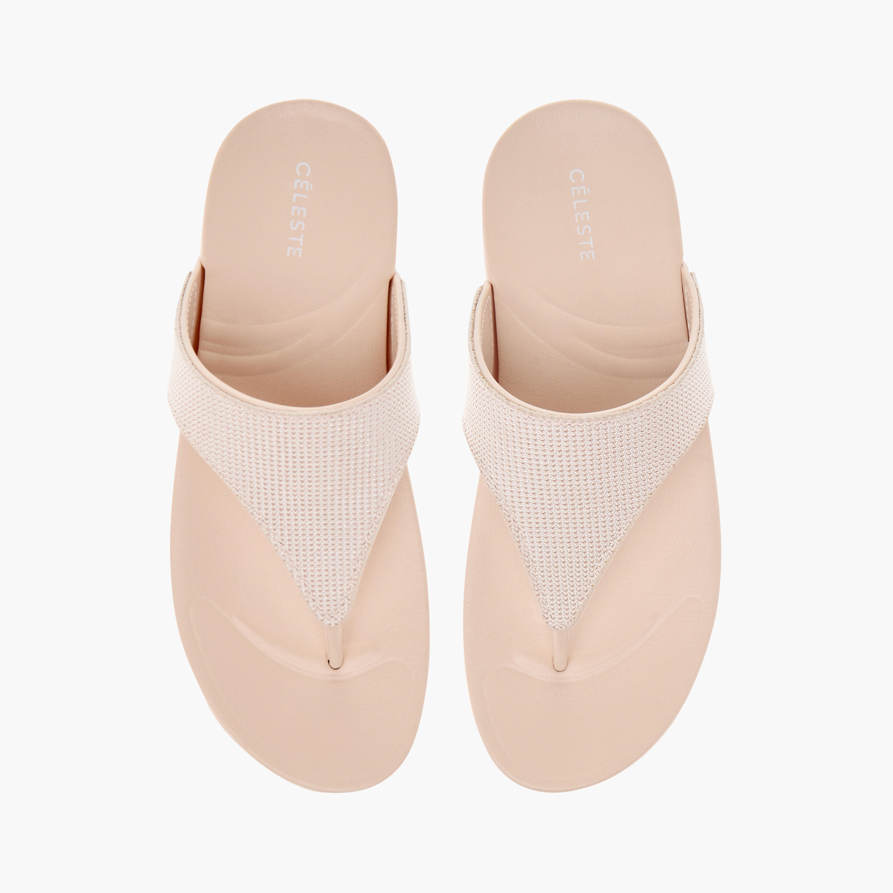 Celeste Women's Textured Slip-On Thong Slippers-women-shoes-flipflopsandslides-image-1