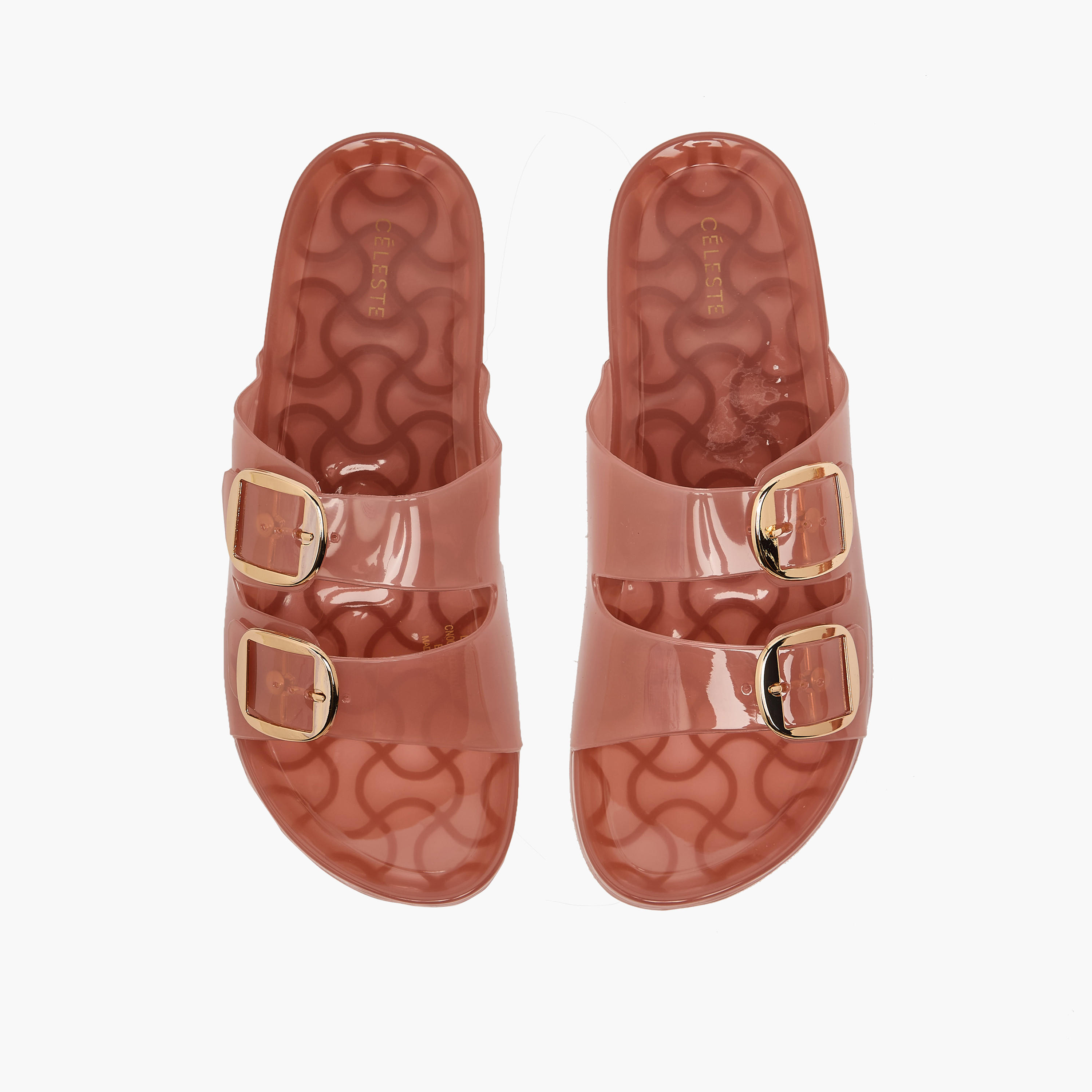 Celeste Women Buckle Accent Slides-women-shoes-flipflopsandslides-image-1