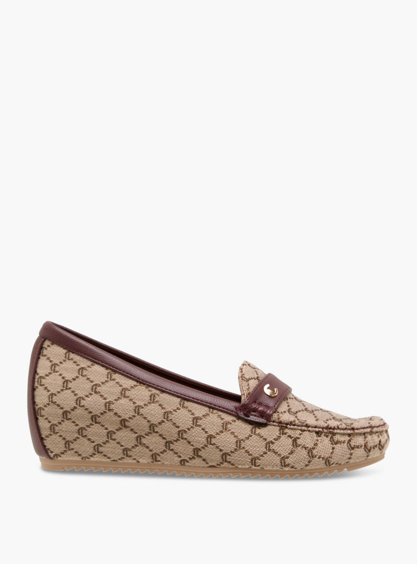 Le Confort Women Jacquard Textured Loafers-women-shoes-loafersandmoccasins-image-3
