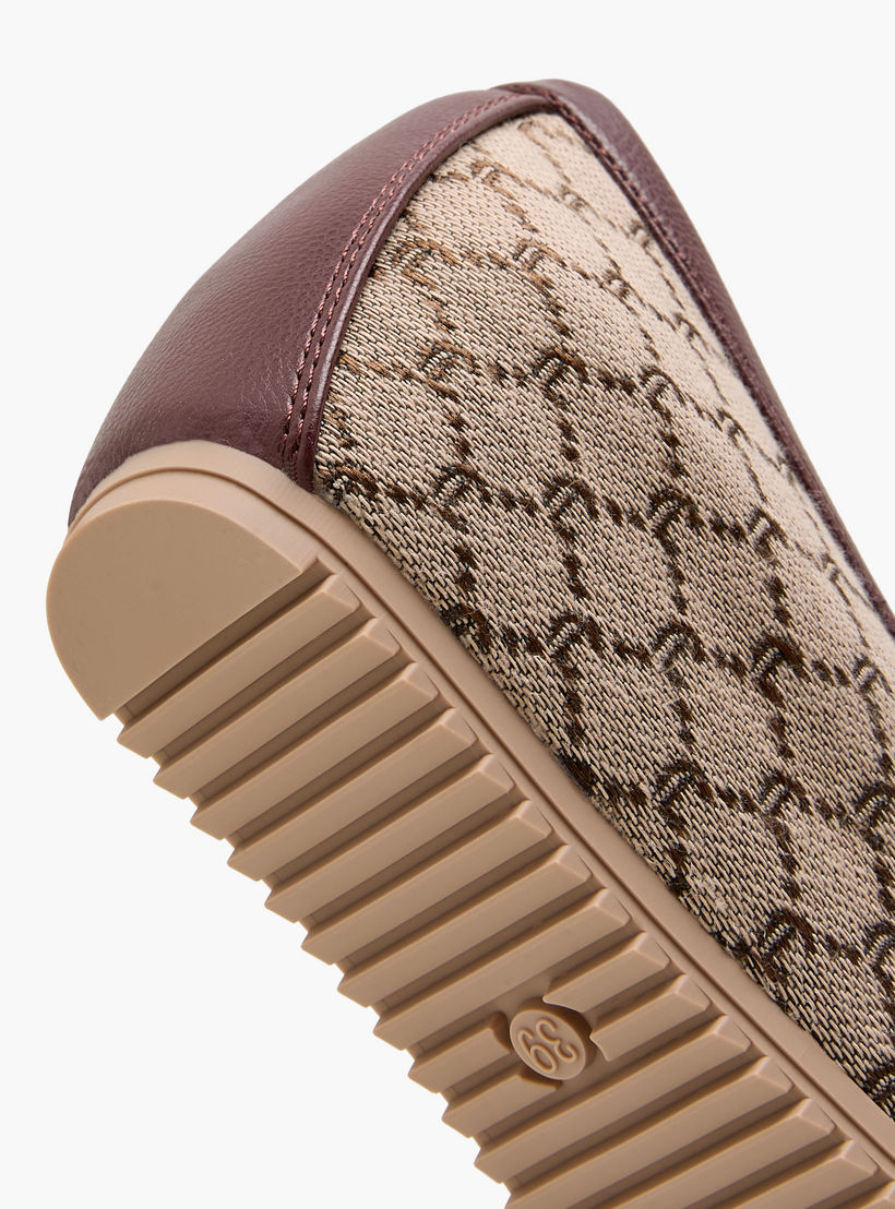 Le Confort Women Jacquard Textured Loafers-women-shoes-loafersandmoccasins-image-5